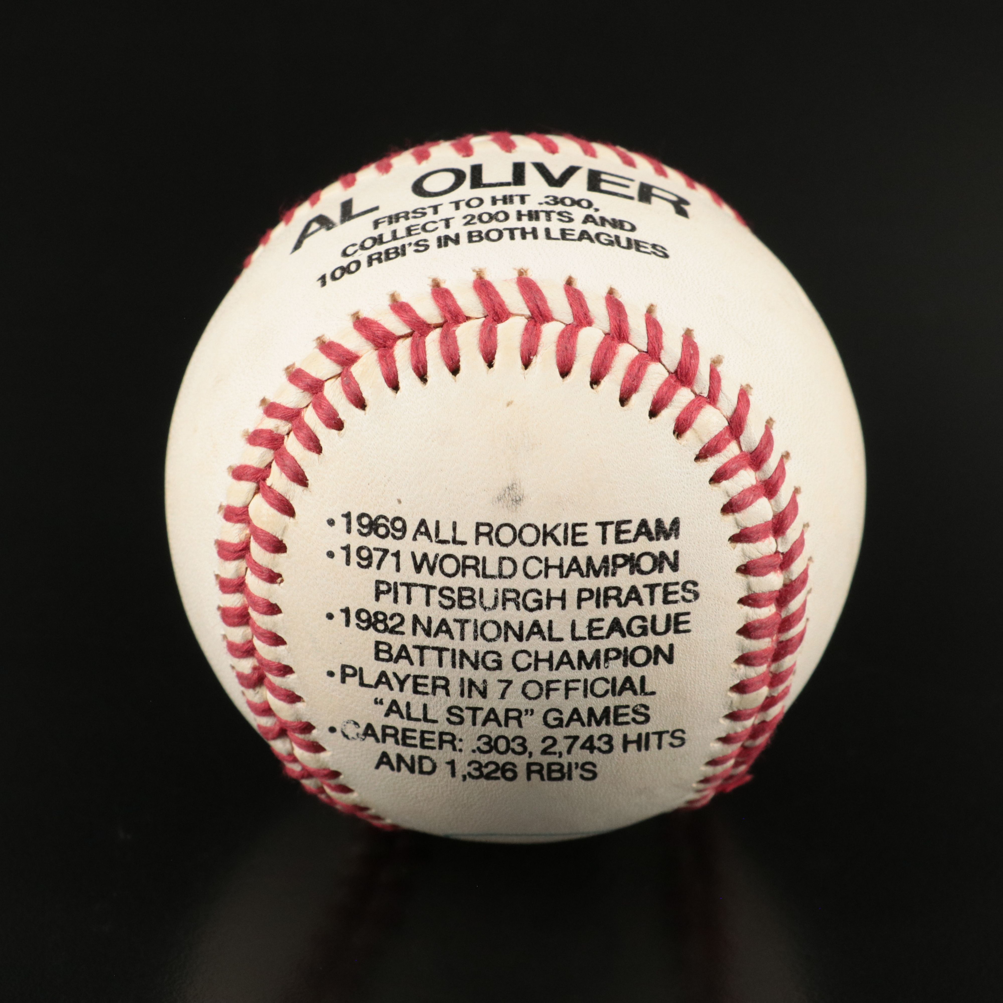 Al Oliver, Ken Griffey Sr., Bill Mazeroski, and More Signed Baseballs