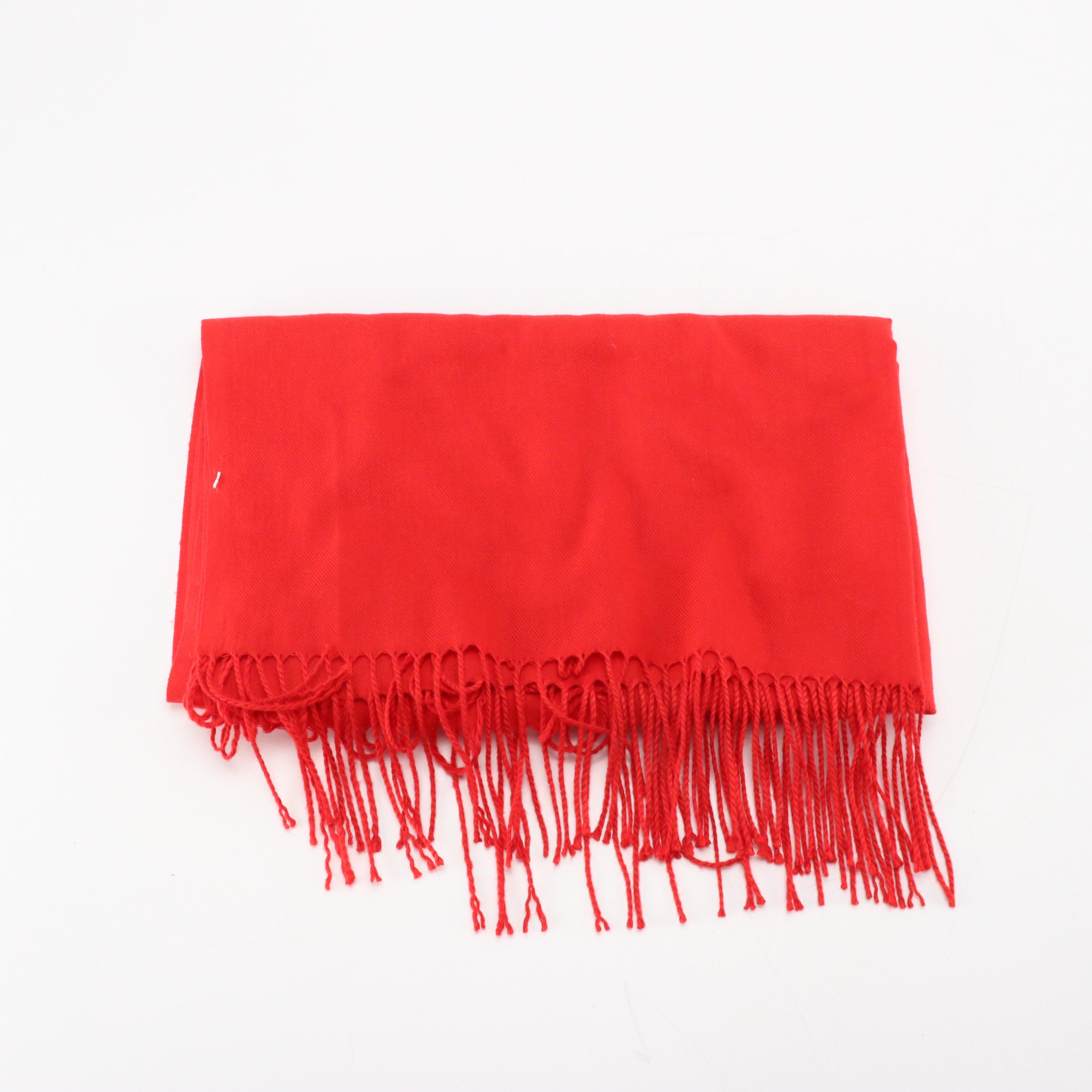 Calvin Klein Infinity Scarf with Other Fringe Scarves and Wraps