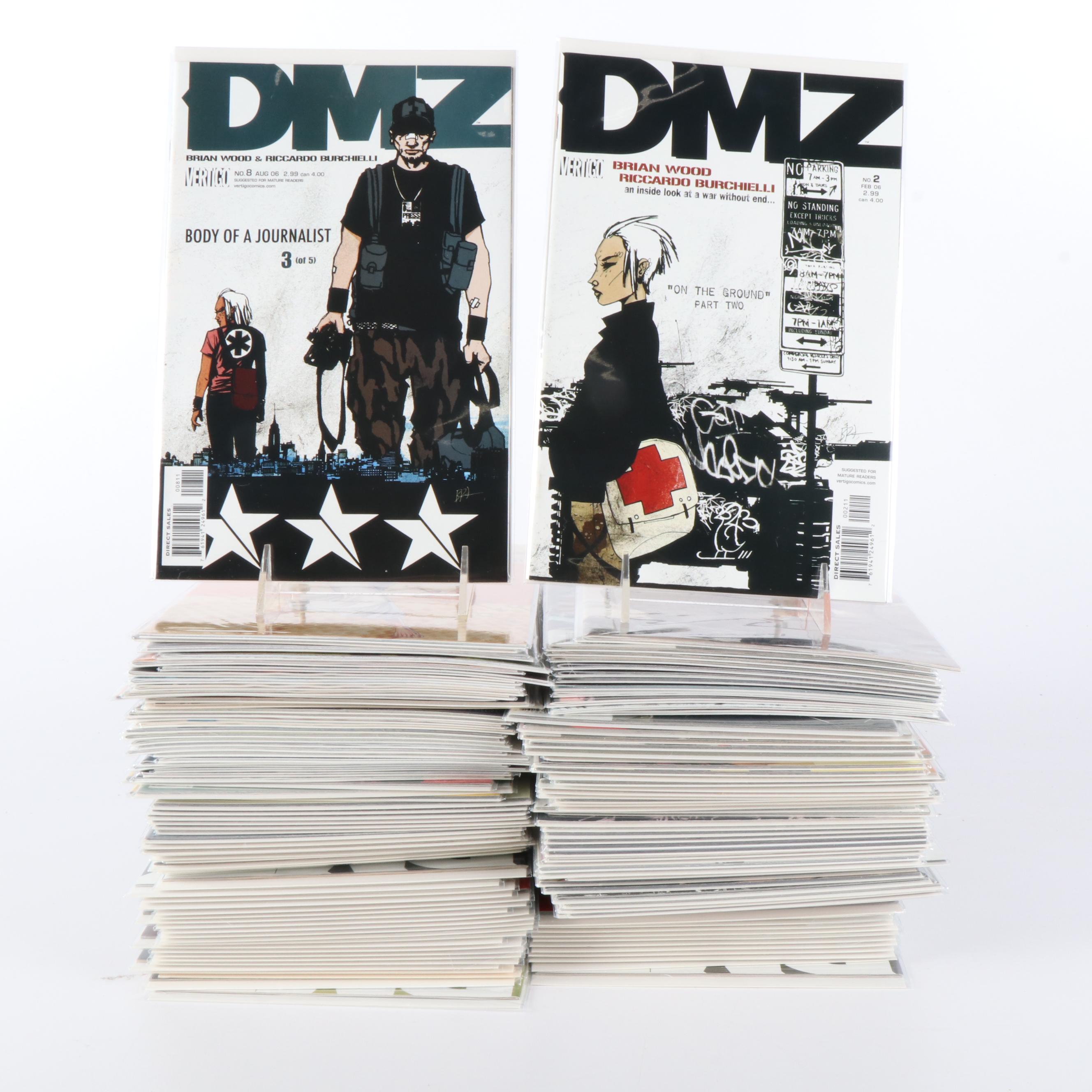 200+ Comic Book Collction Featuring "DMZ"