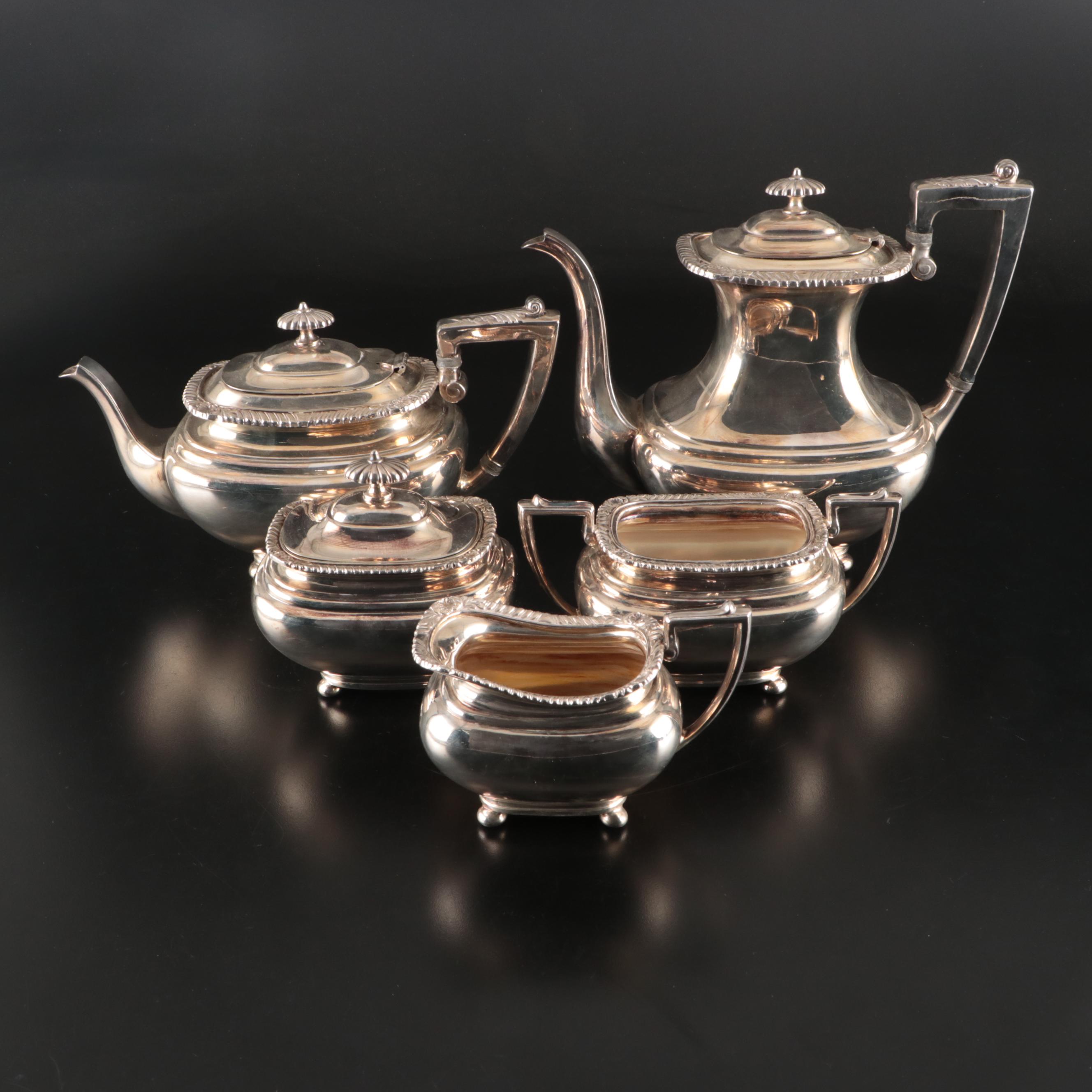 Wallace Silver Plate Tea and Coffee Set