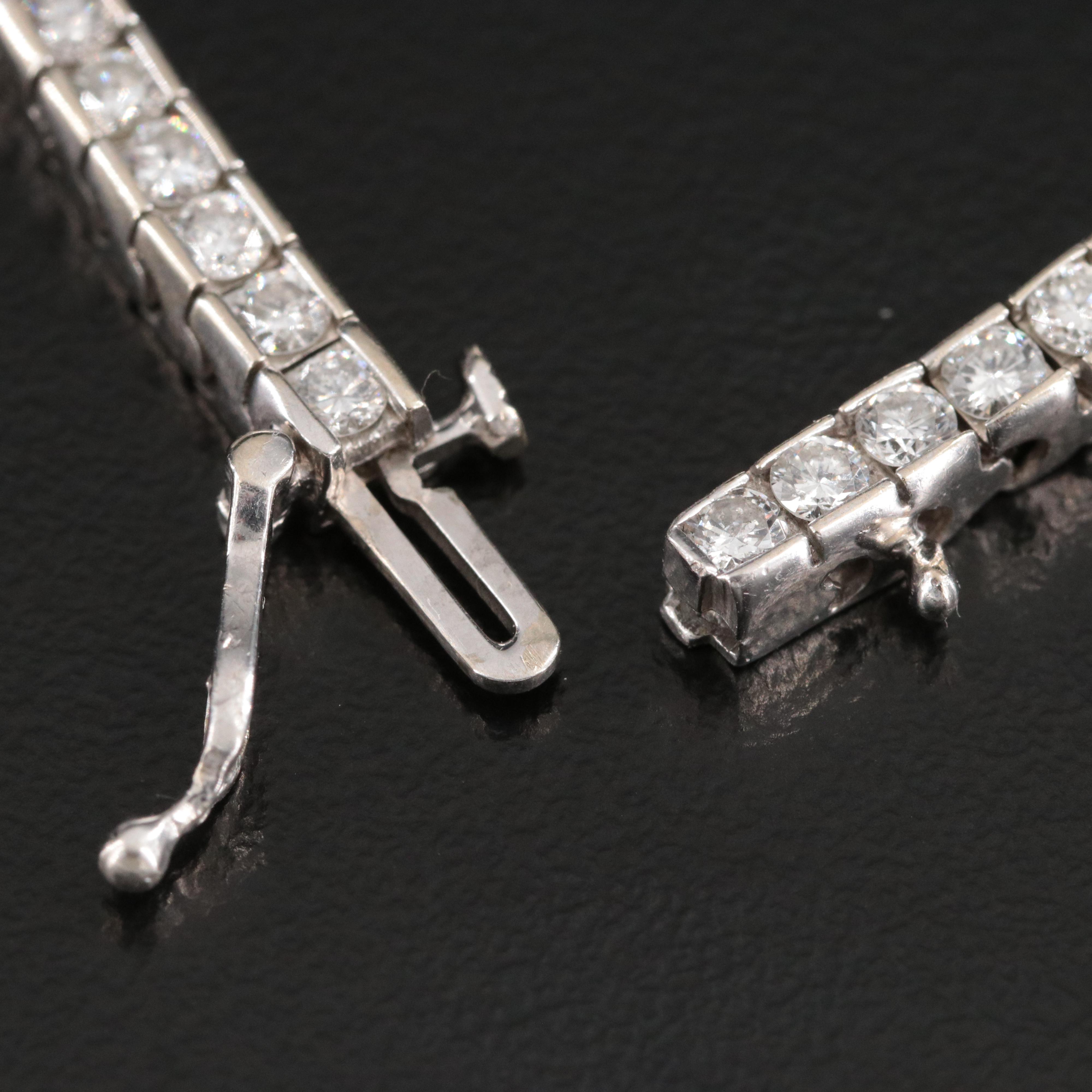 14K 3.13 CTW Diamond Line Bracelet