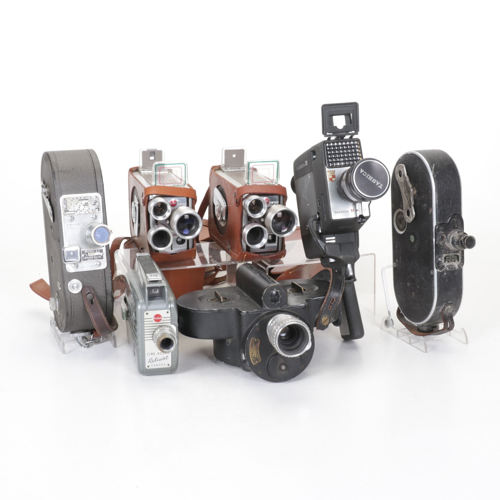 8mm & 16mm Film Cameras by Yashica, Kodak & More