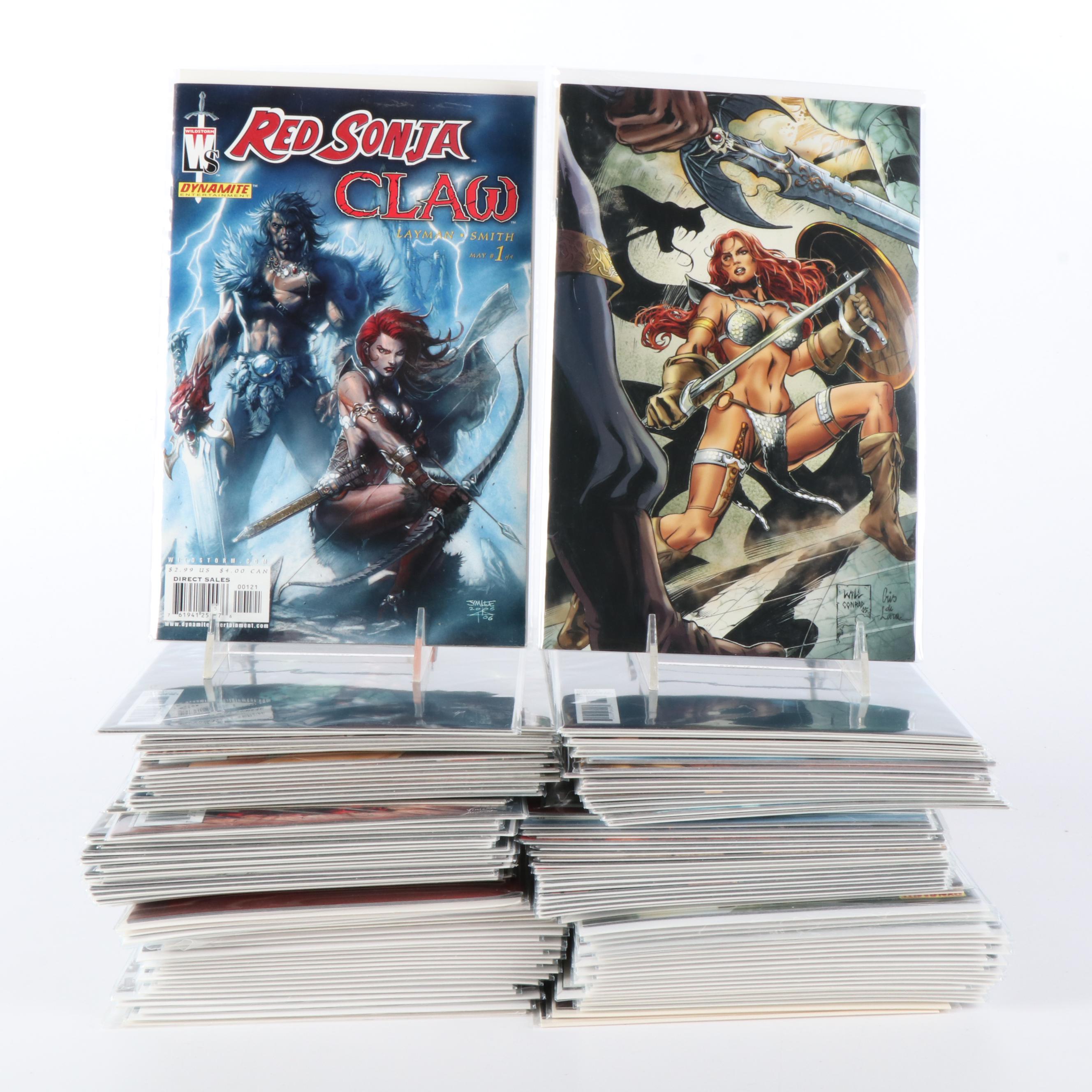 200+ "Red Sonja" Modern Age Comic Books