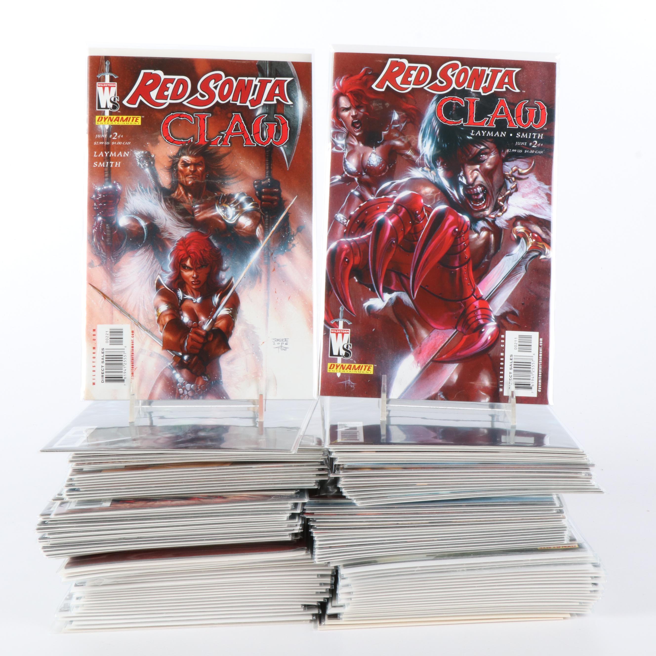 200+ "Red Sonja" Modern Age Comic Books