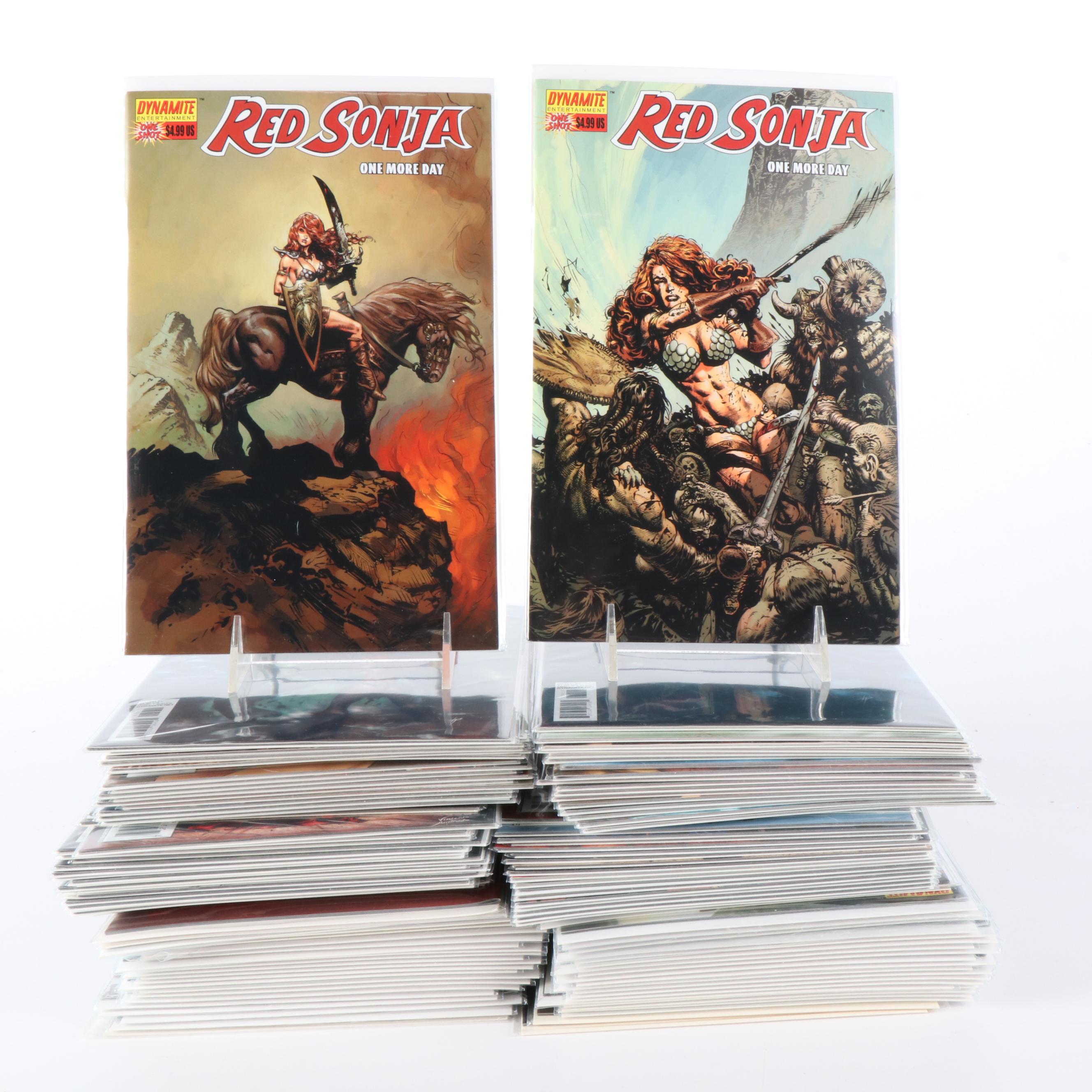 200+ "Red Sonja" Modern Age Comic Books