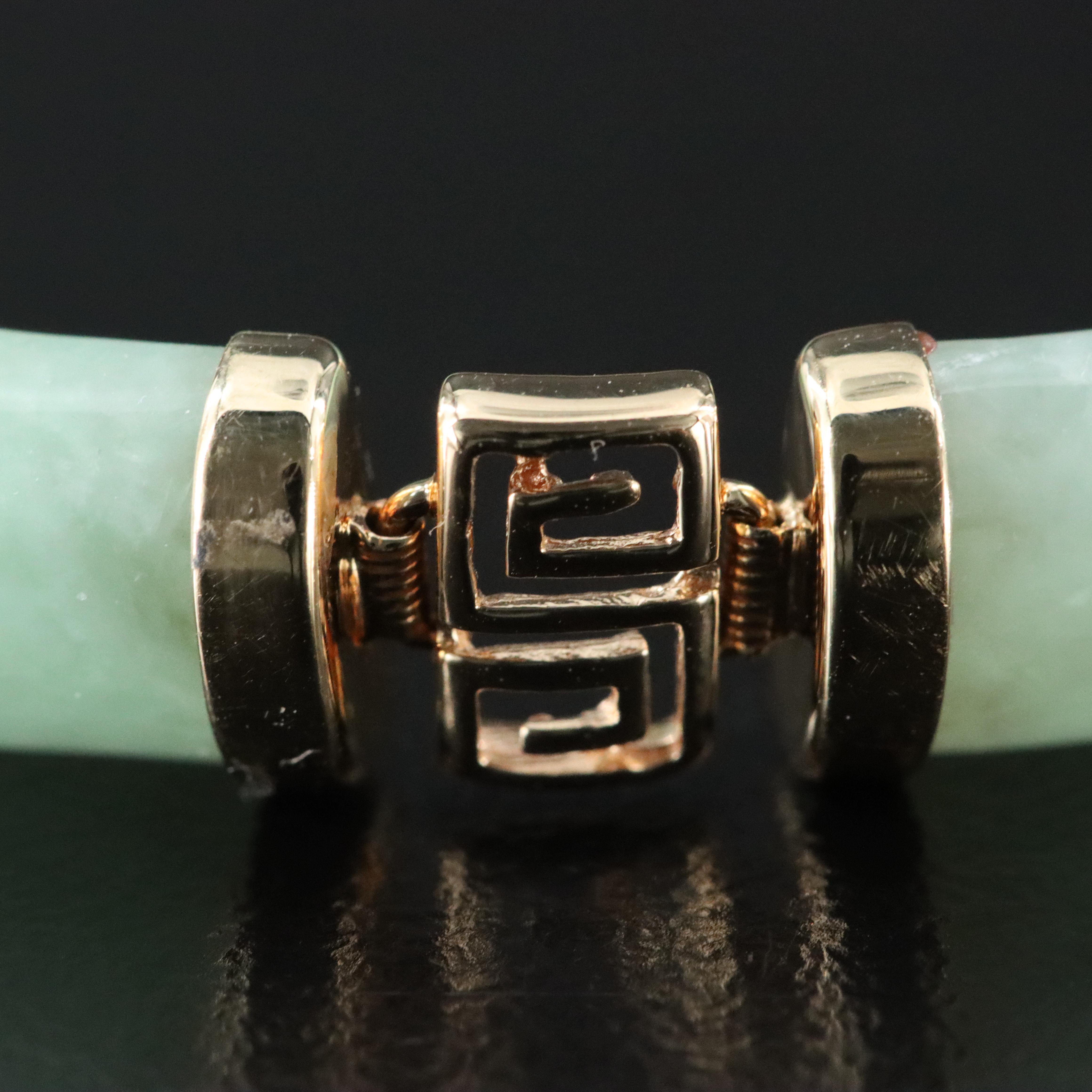 14K Jadeite Bracelet