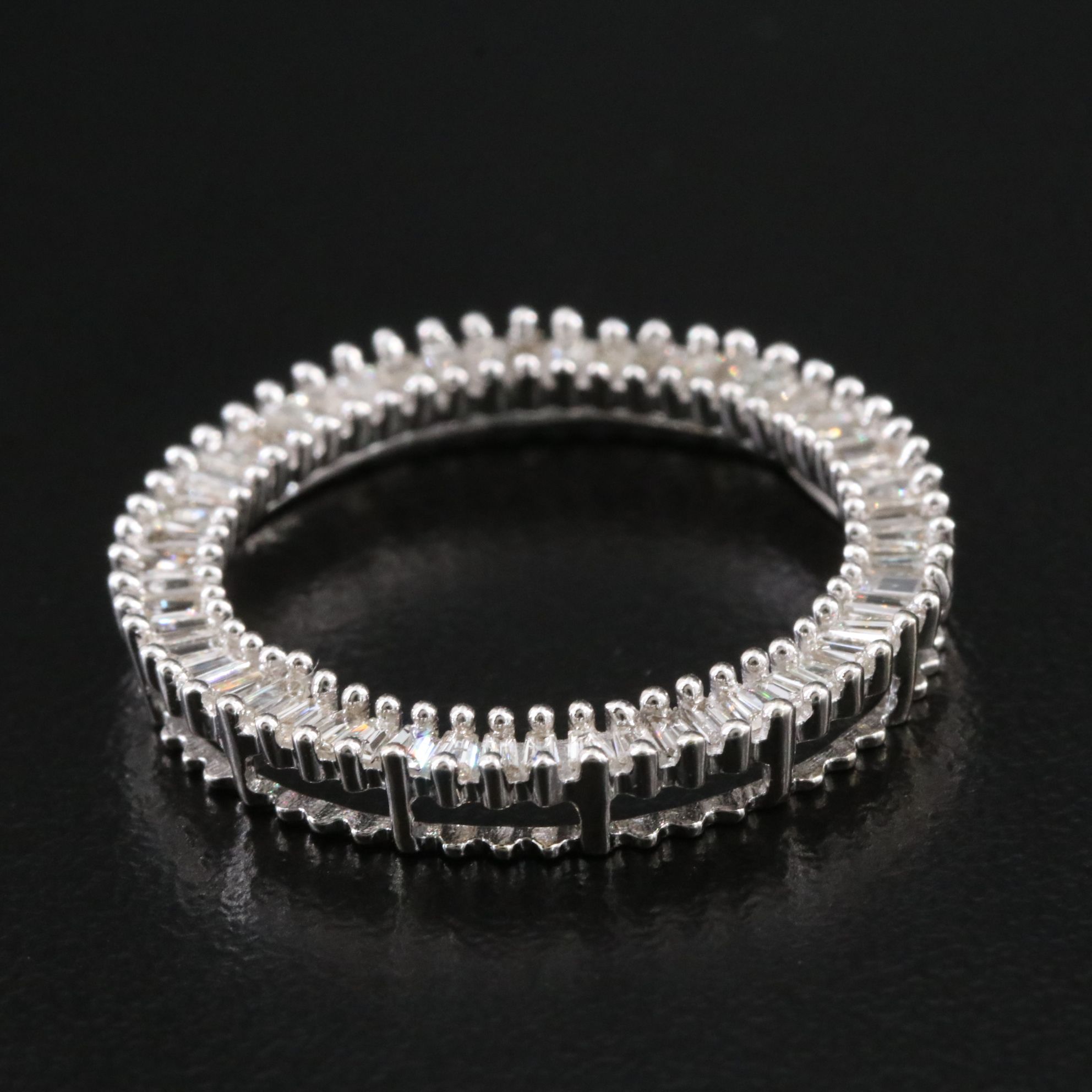 14K 0.75 CTW Diamond Circle Pendant