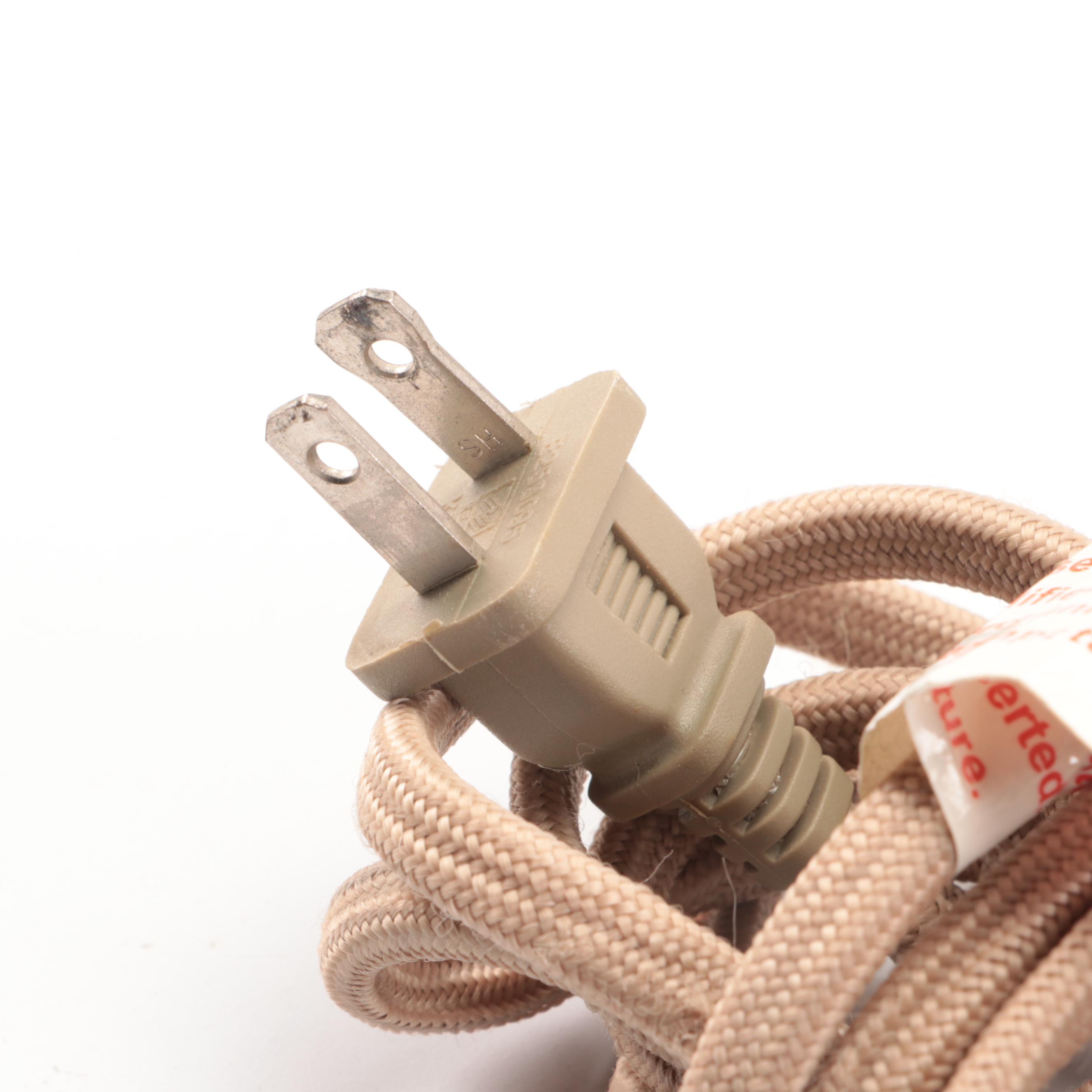 Metal Scrollwork and Leaves Table Lamp on Faux Stone Base, Linen Shade