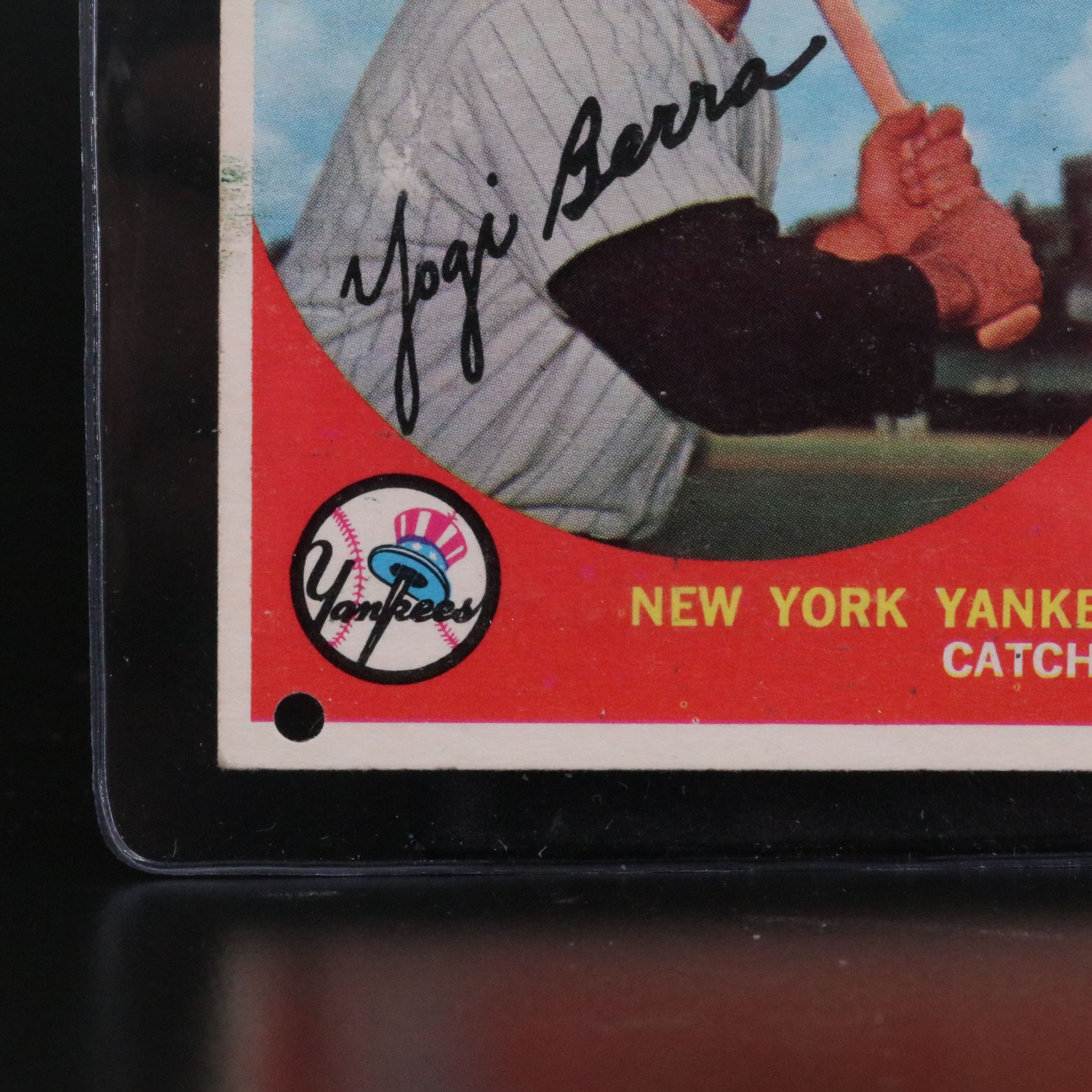 1959 Topps Yogi Berra New York Yankees Baseball Card