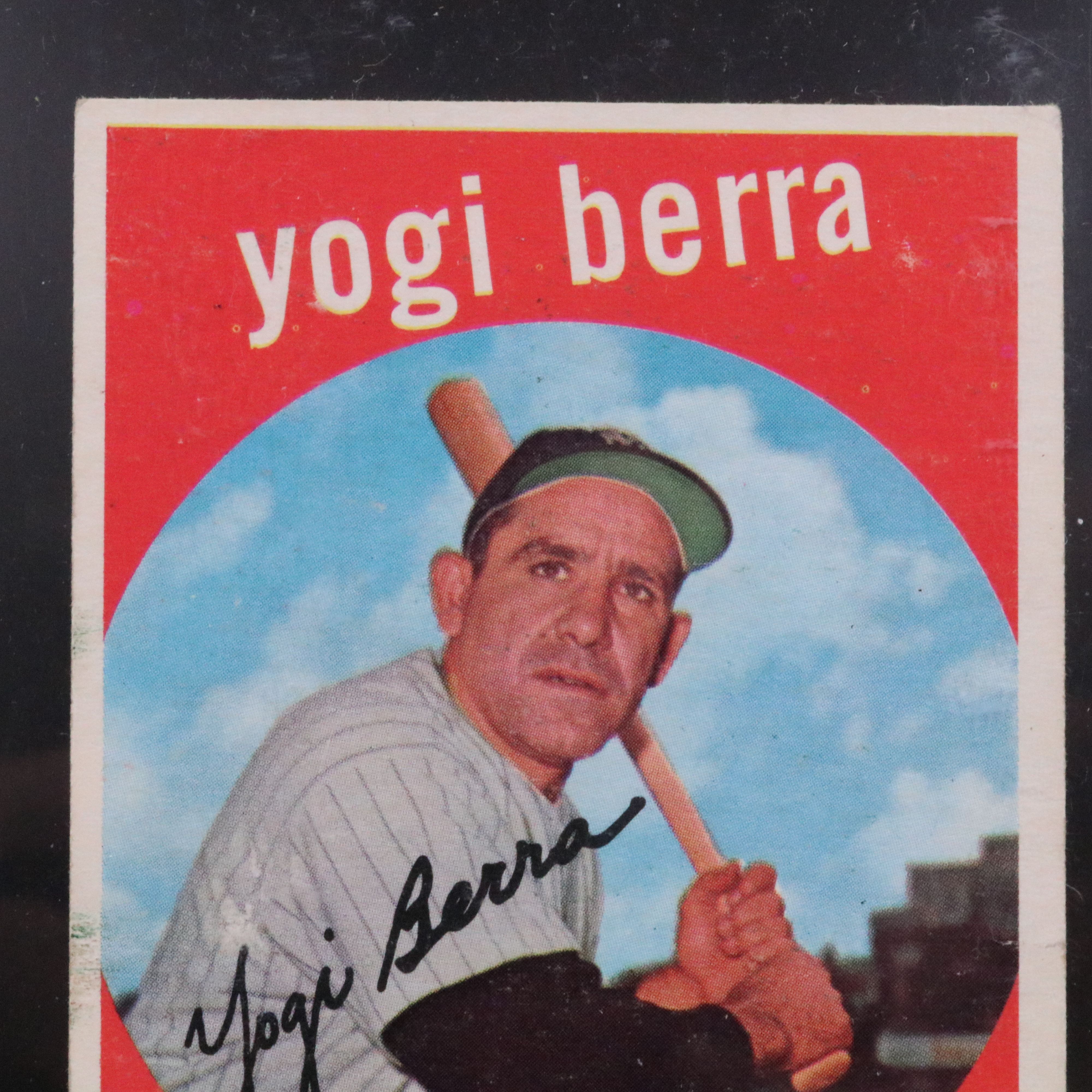 1959 Topps Yogi Berra New York Yankees Baseball Card