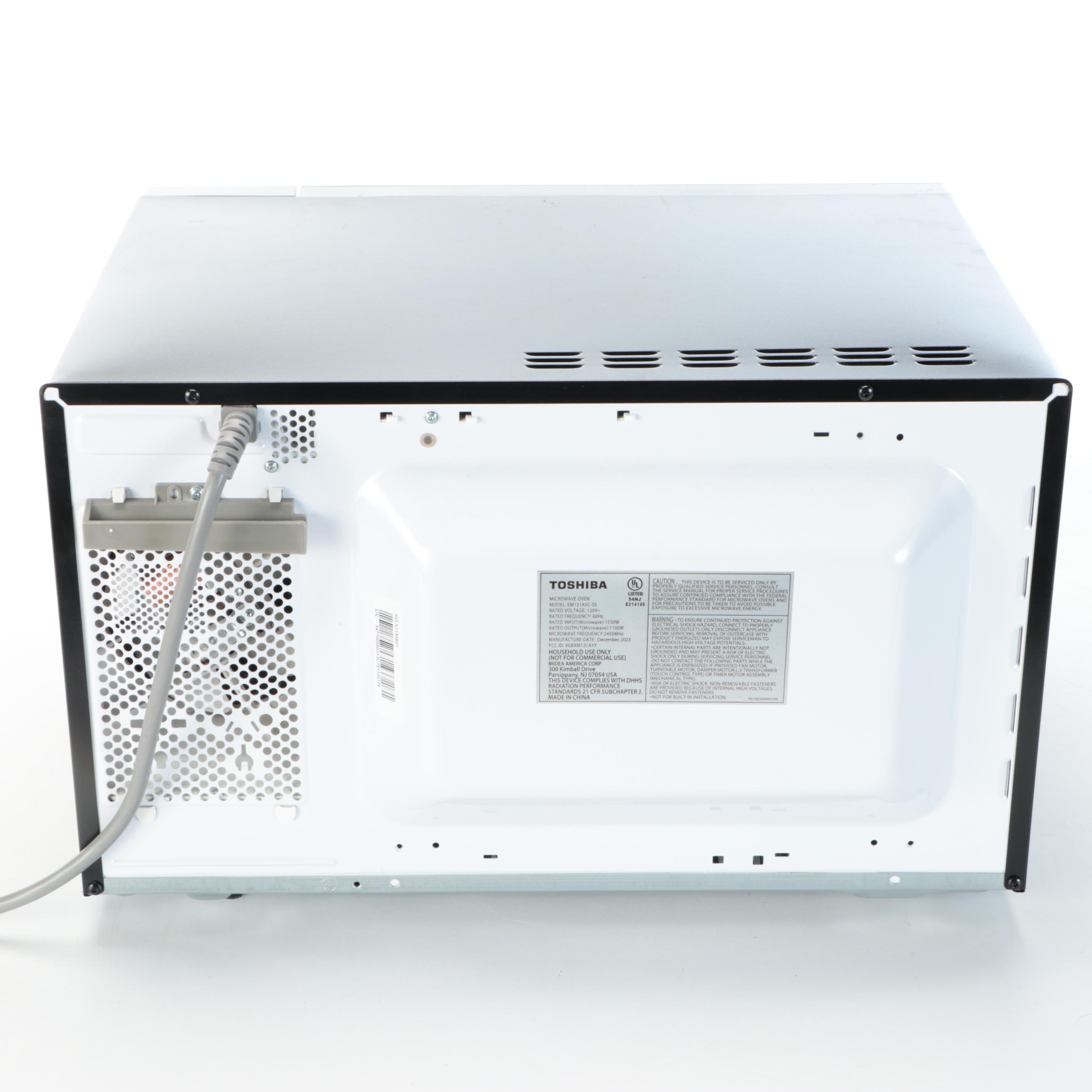 Toshiba Counter Top Microwave