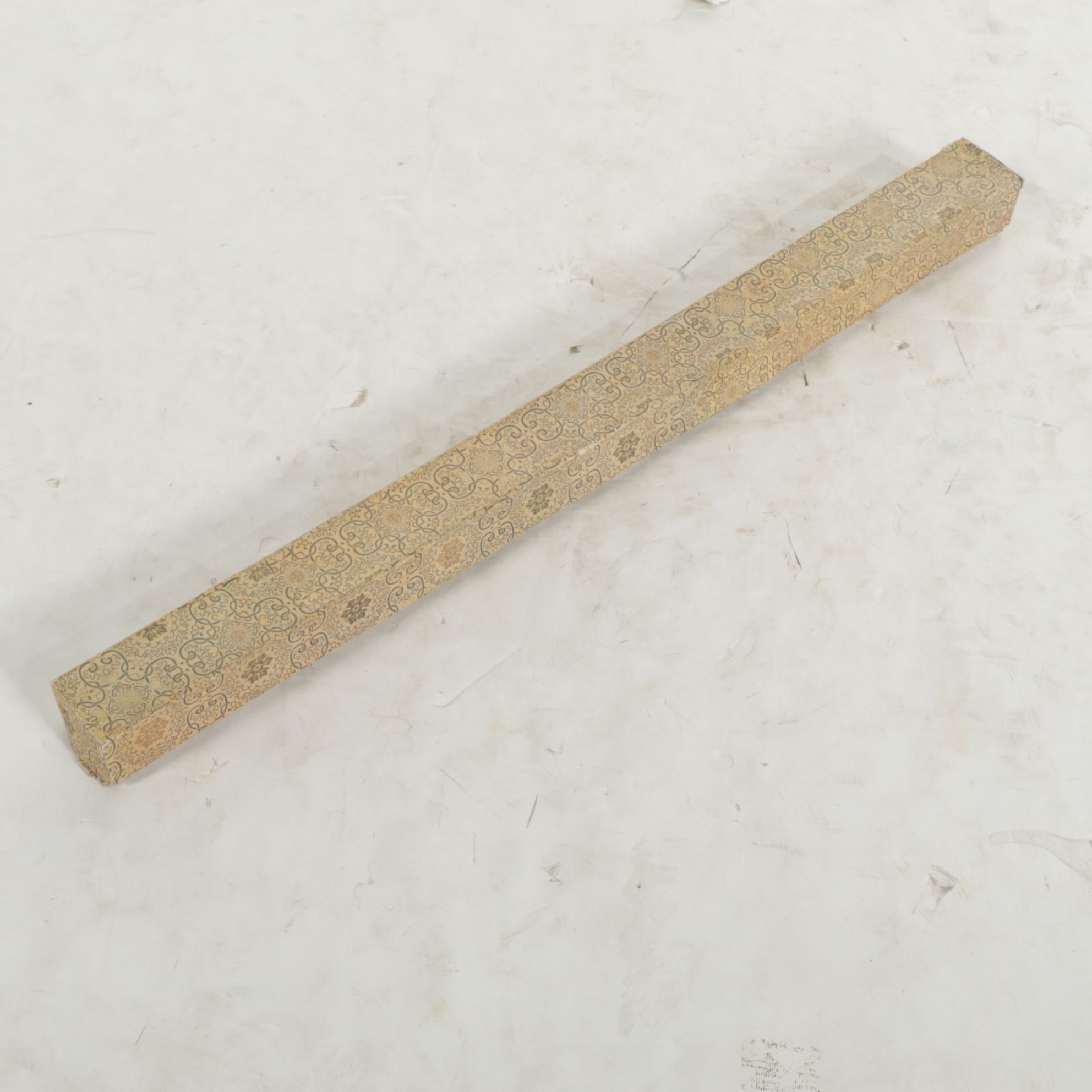 Zhou Sicong Large Watercolor Scroll Painting of Two Women in a Garden