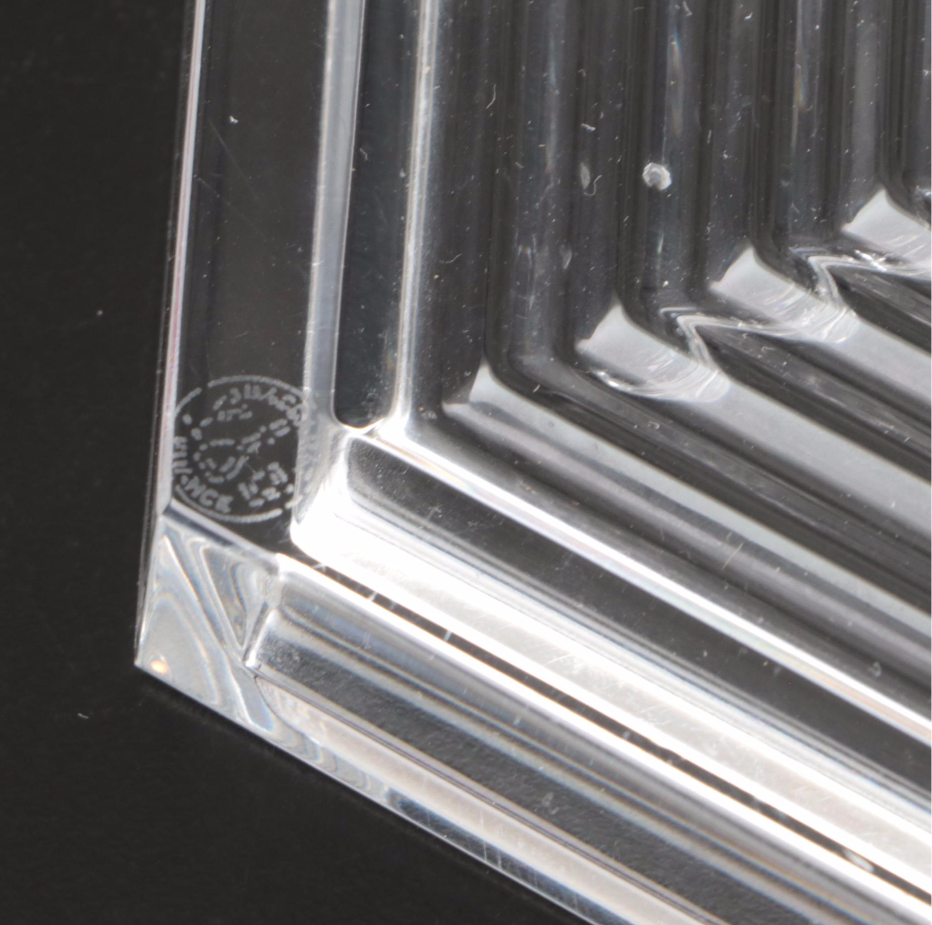 Baccarat "Perfection" Crystal Brandy Glasses and "Orsay" Decanter Coaster