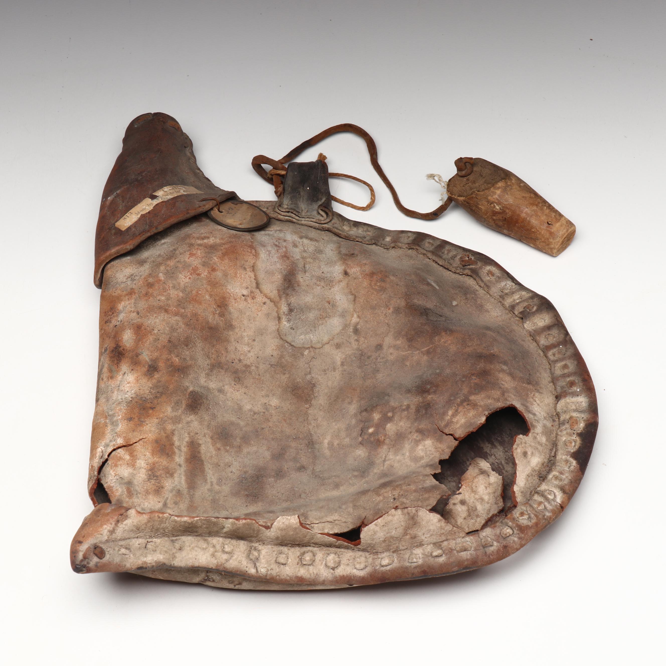 Handcrafted Rawhide Canteen