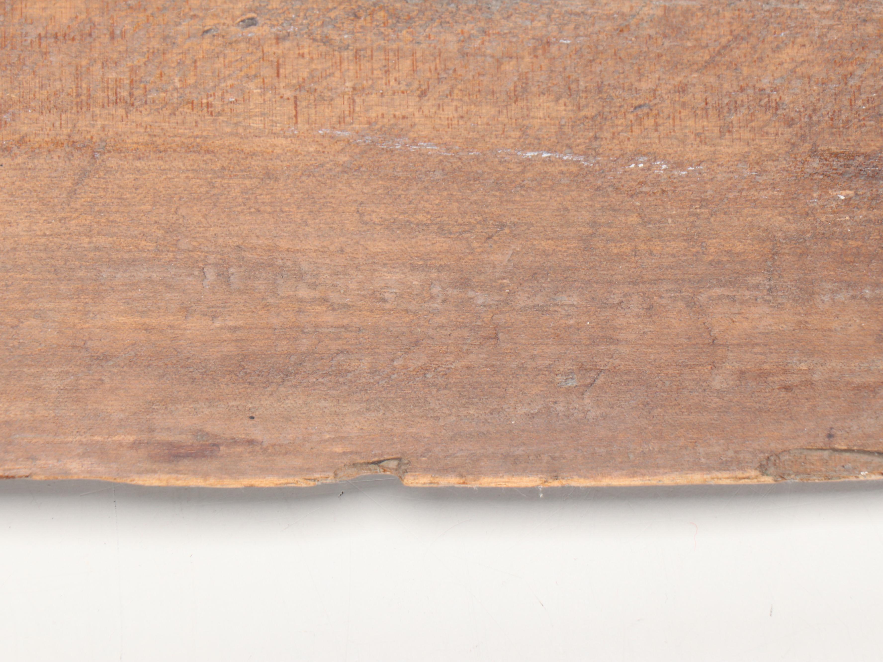 Two Indigenous Subarctic/Pacific Northwest Coast Wooden Oars