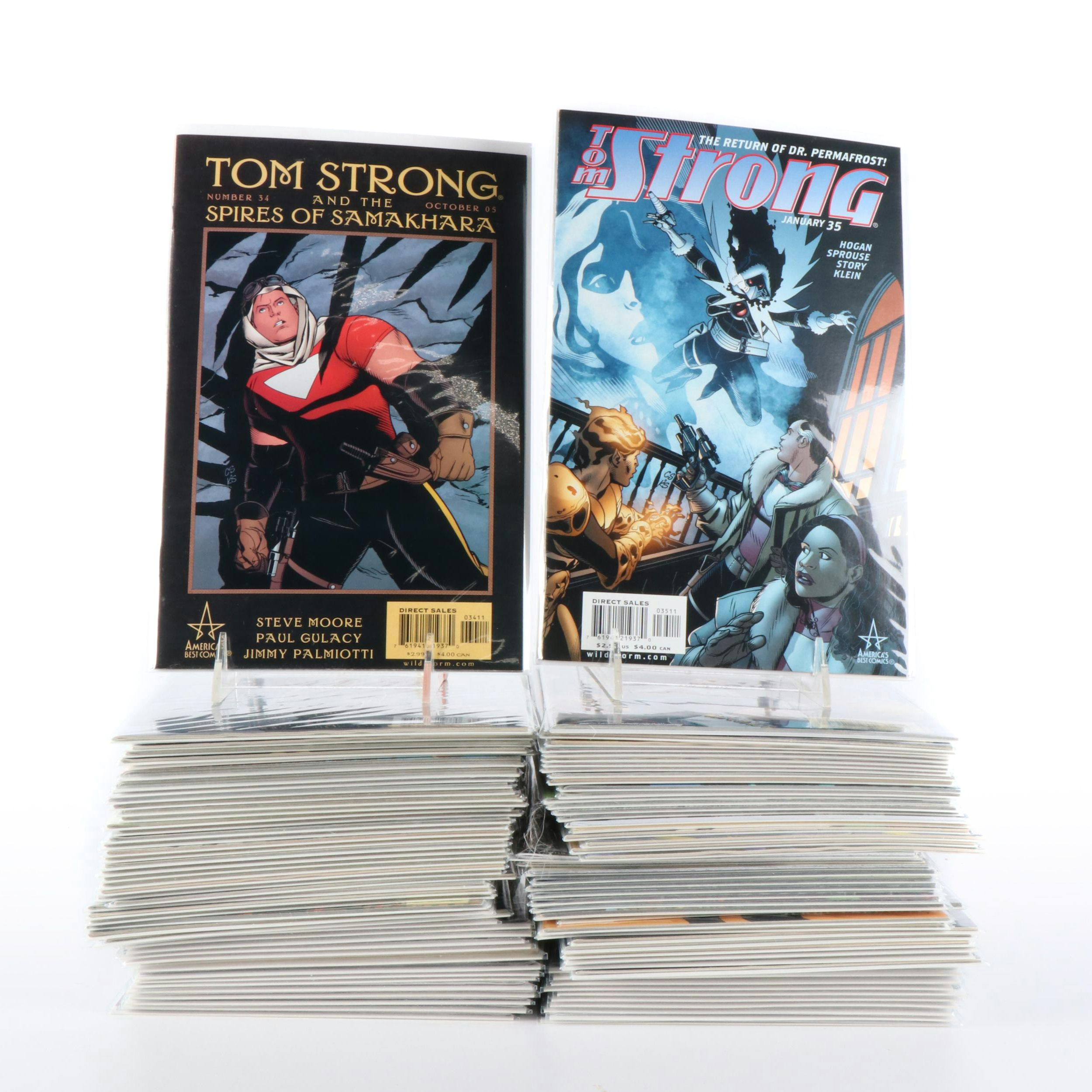 200+ Various Modern Age Comic Books Featuring " Tom Strong"