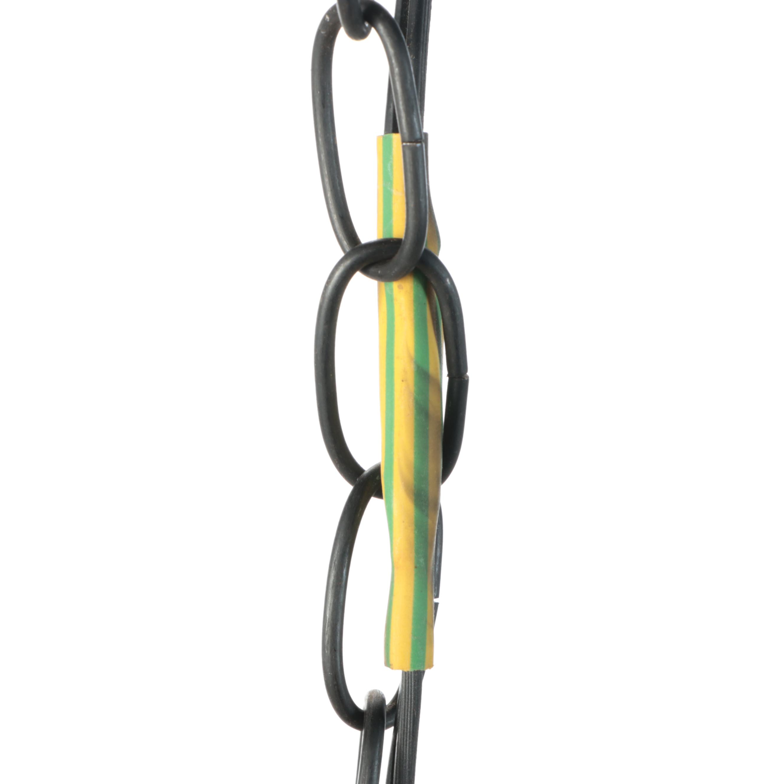 Art Deco Style Milk Glass Pendant Fixture