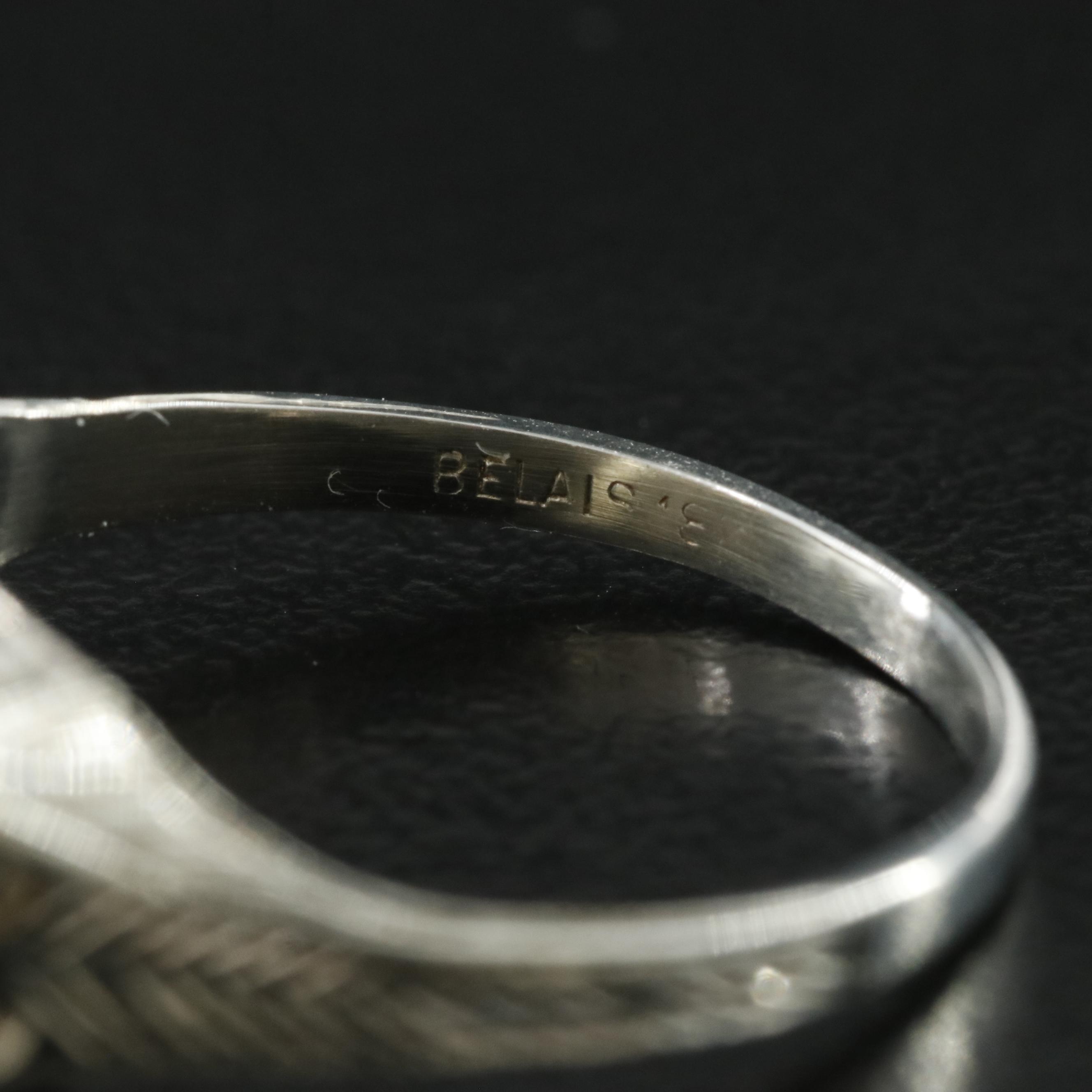 Vintage 18K 0.40 CTW Diamond Ring