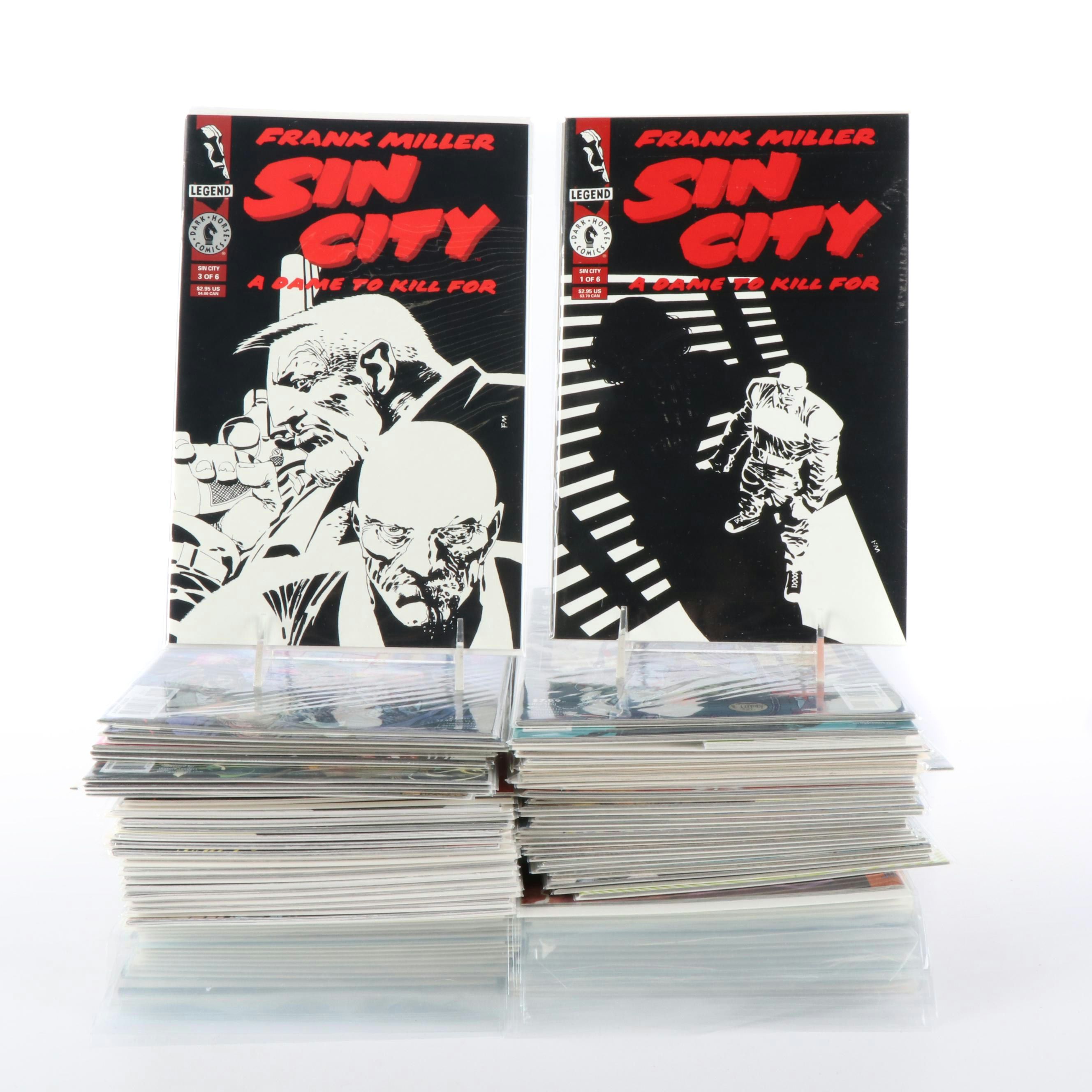 175+ Modern Age Comics Featuring Frank Miller's "Sin City" and "Hell and Back"