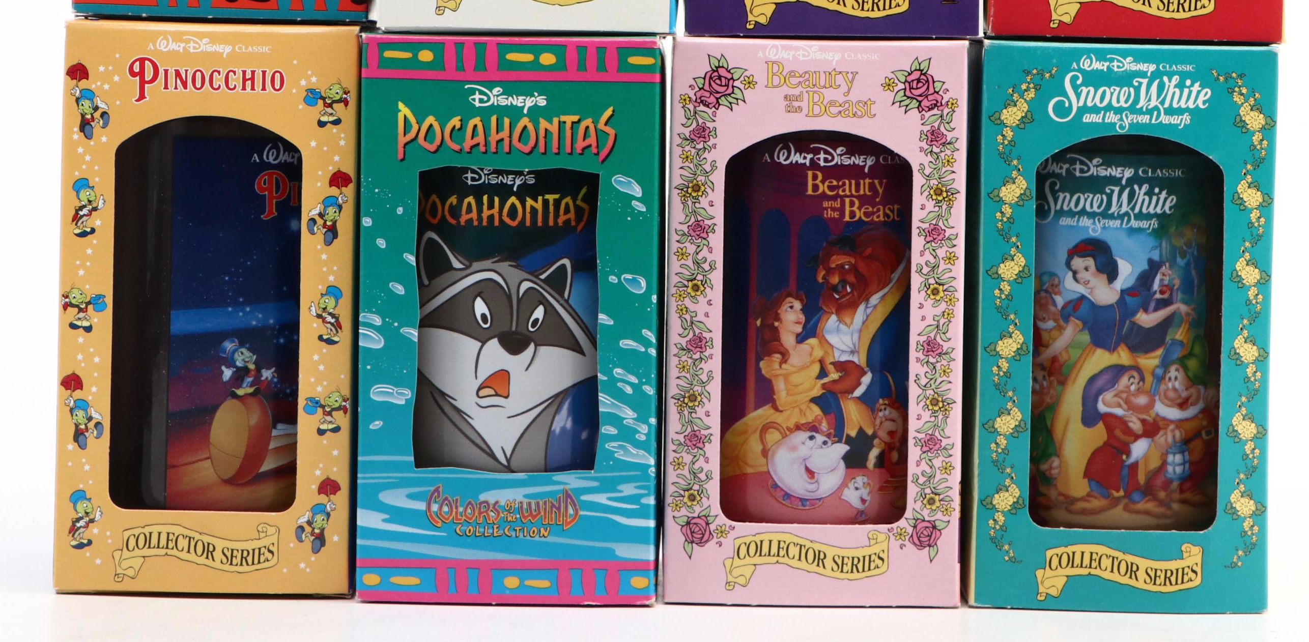 Burger King "Pinocchio," "Peter Pan," and More Walt Disney Plastic Tumblers