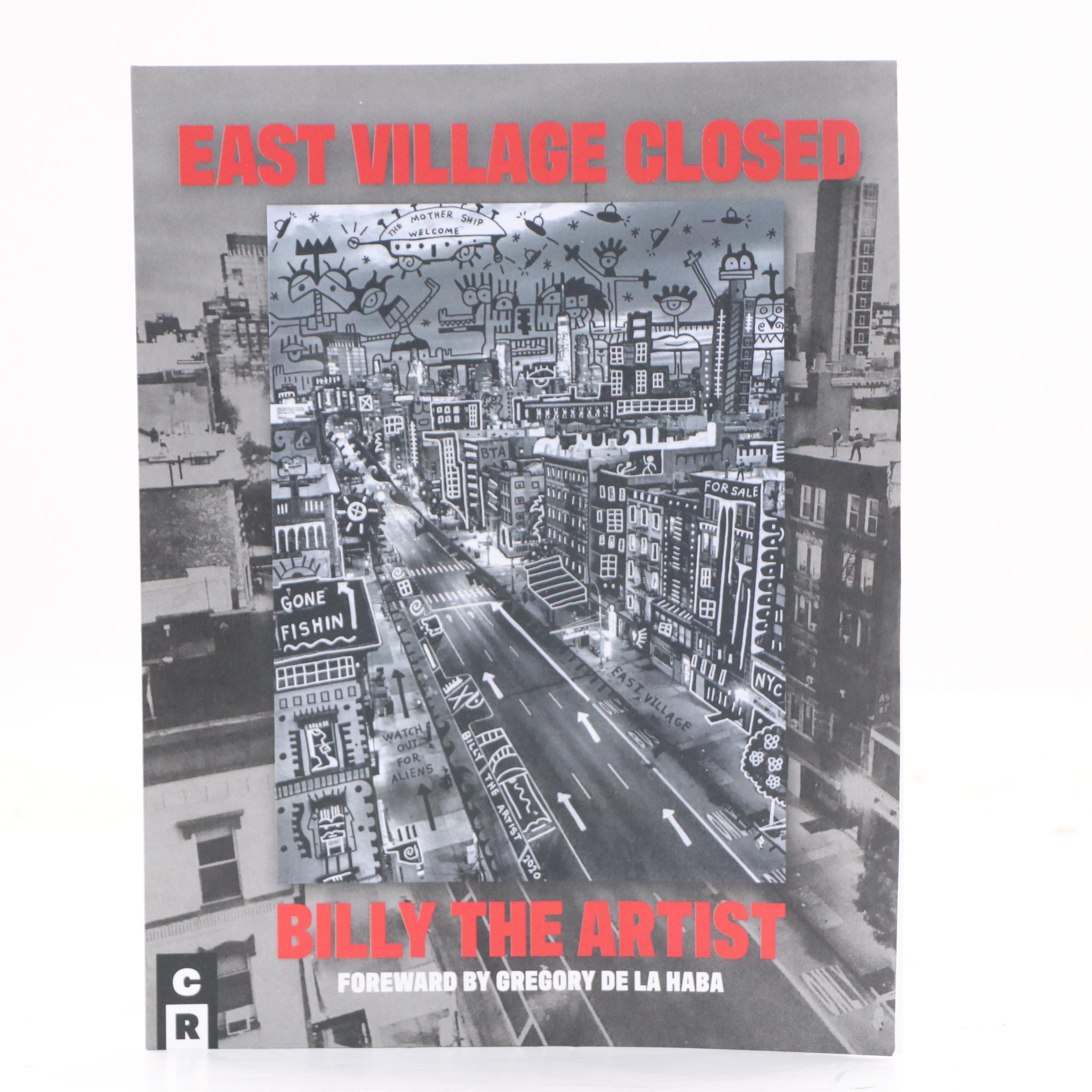 Billy the Artist Acrylic Painting "Siblings", 2000, and Book