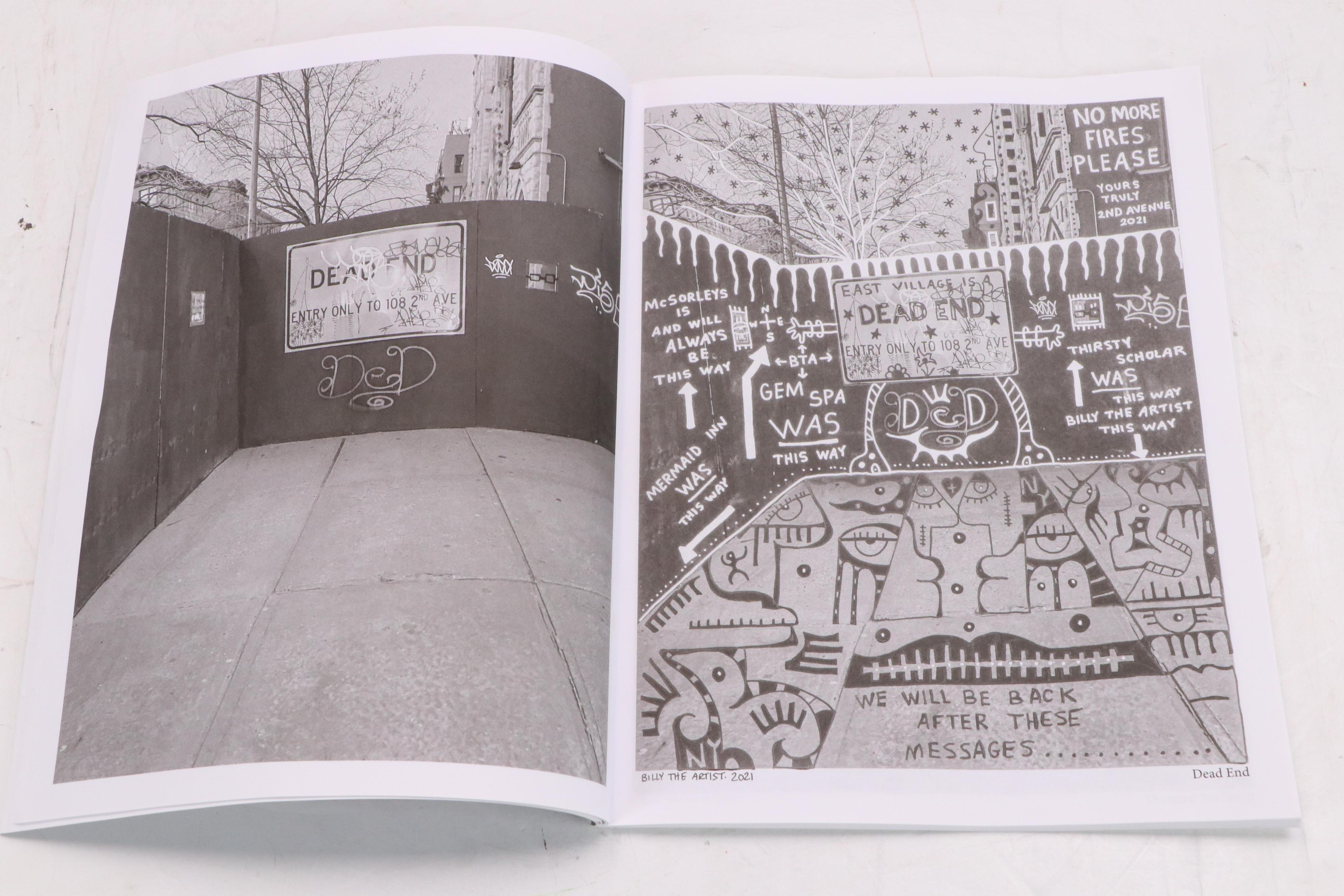 Billy the Artist Acrylic Painting "Siblings", 2000, and Book