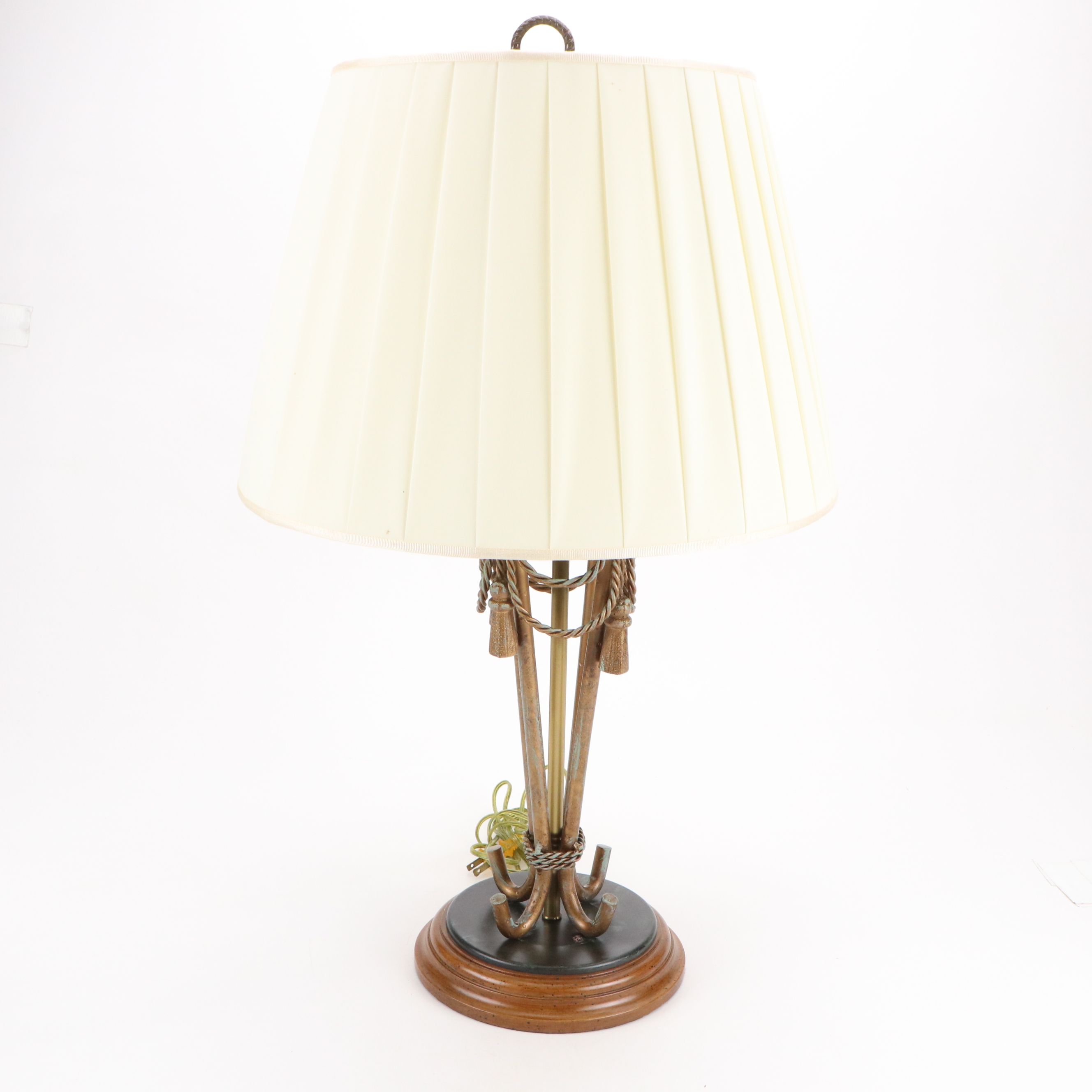 Wildwood and Other Hand-Painted Faux Metal and Stone Lamps