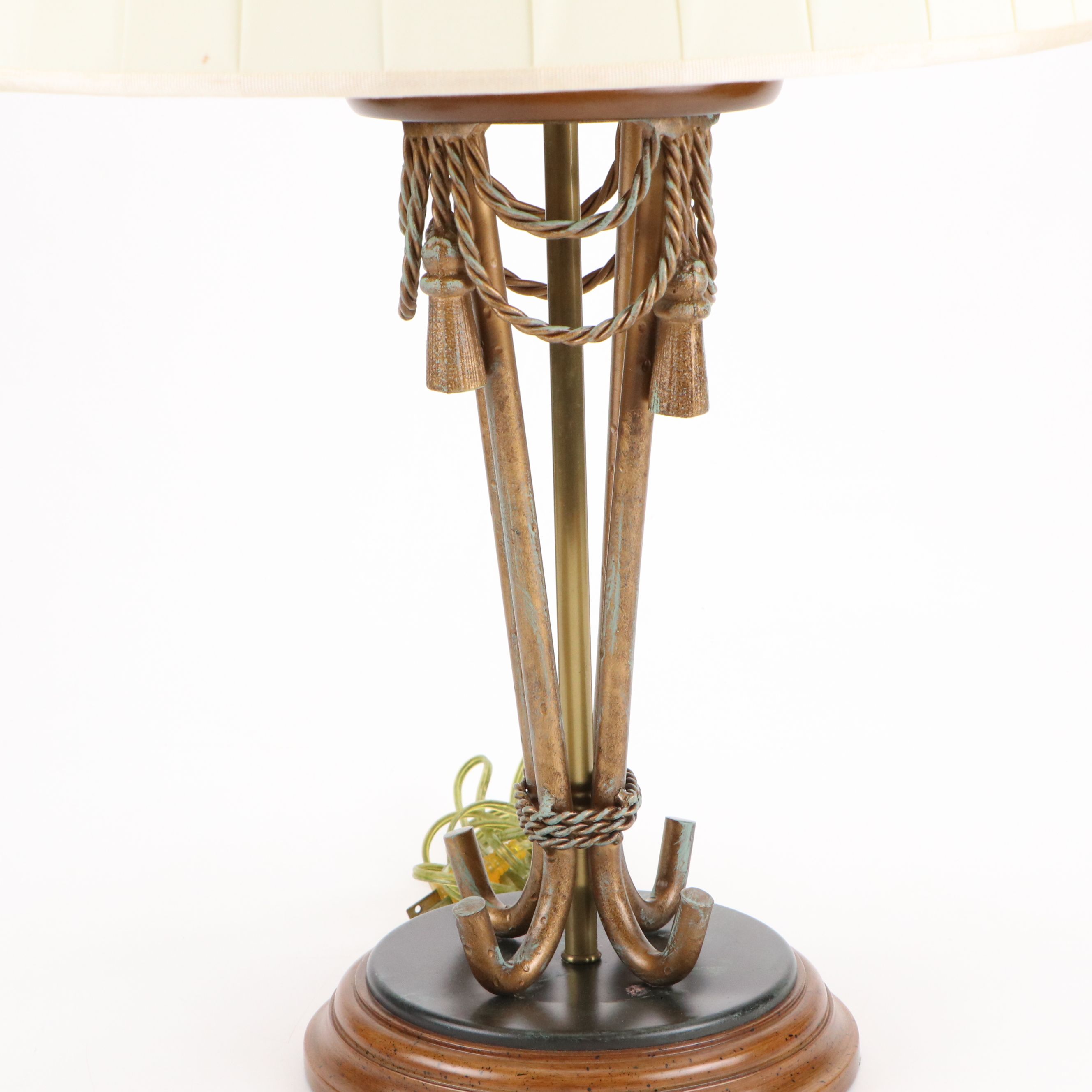 Wildwood and Other Hand-Painted Faux Metal and Stone Lamps