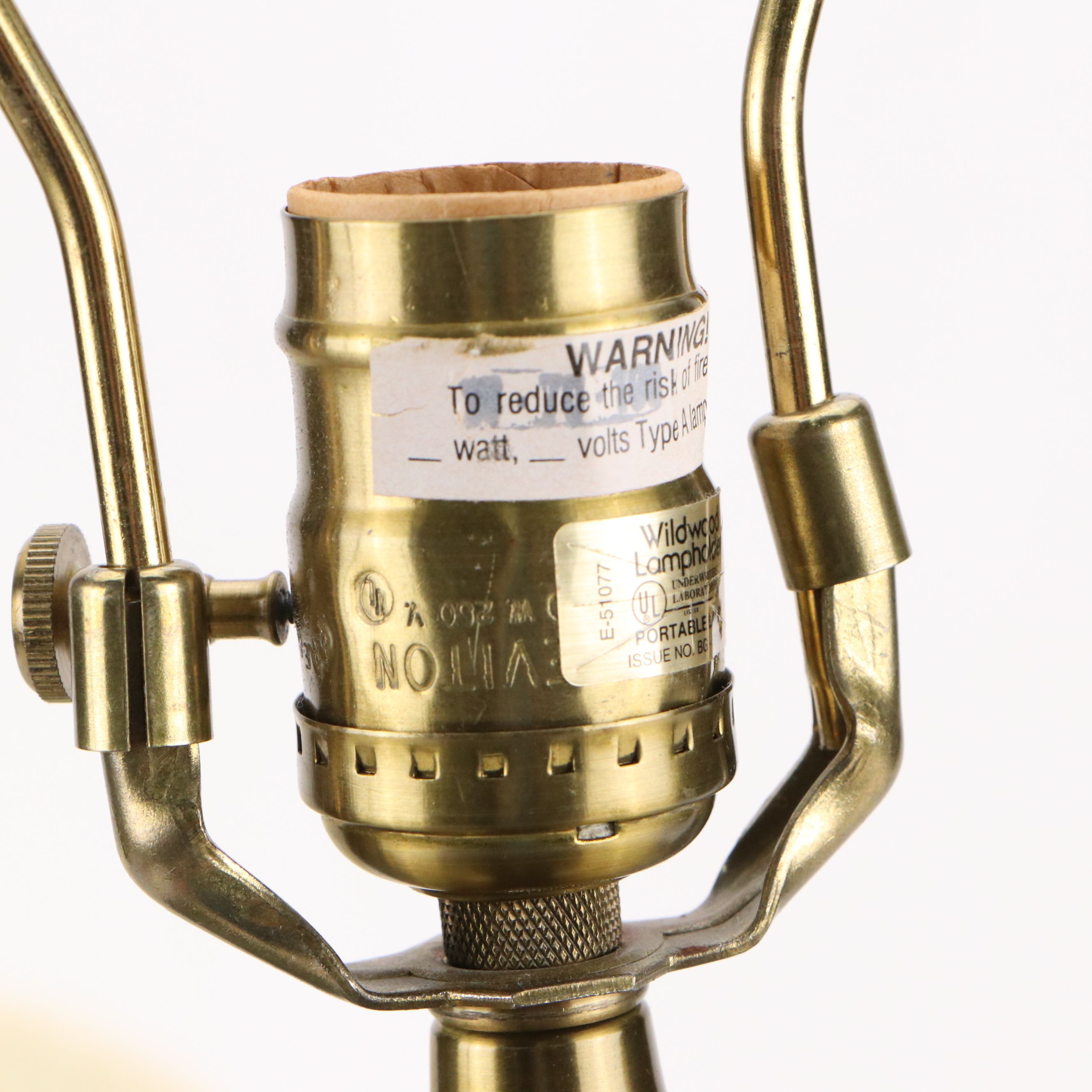 Wildwood and Other Hand-Painted Faux Metal and Stone Lamps