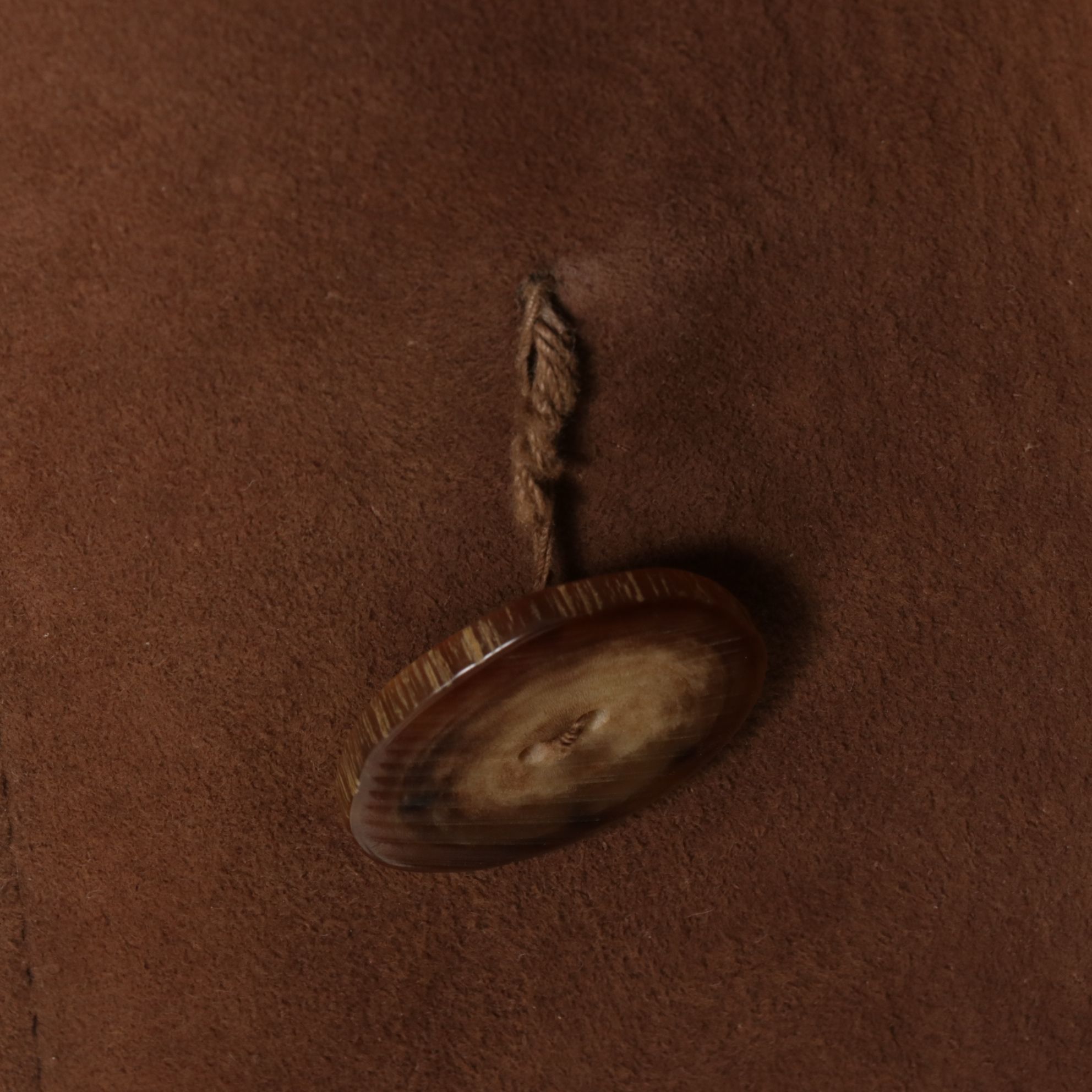 Sawyer Lamb Shearling Double-Breasted Sheepskin Coat, Size 46L