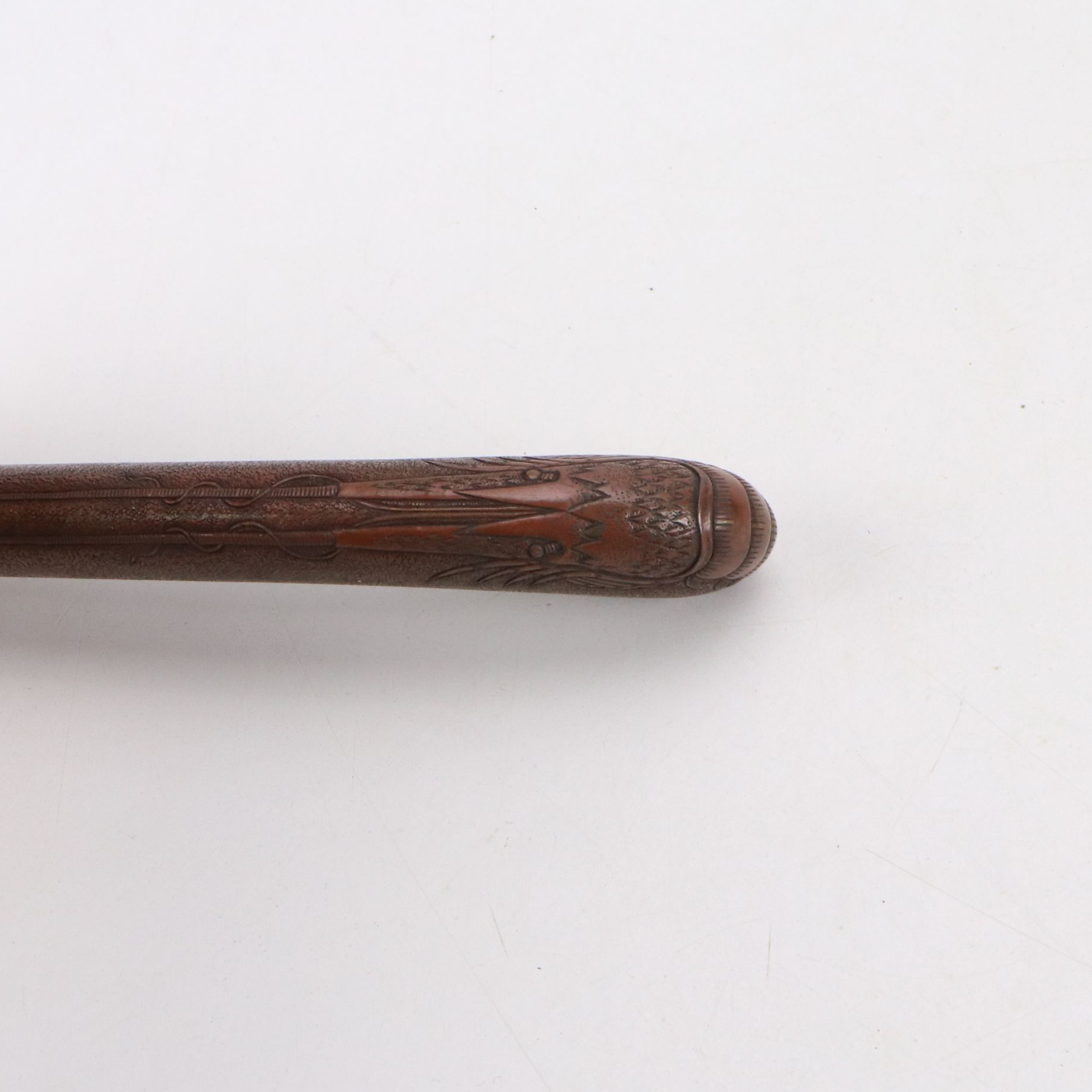 Chinese Sterling and Plate Pins, Embellished with Coral and Goldstone Glass