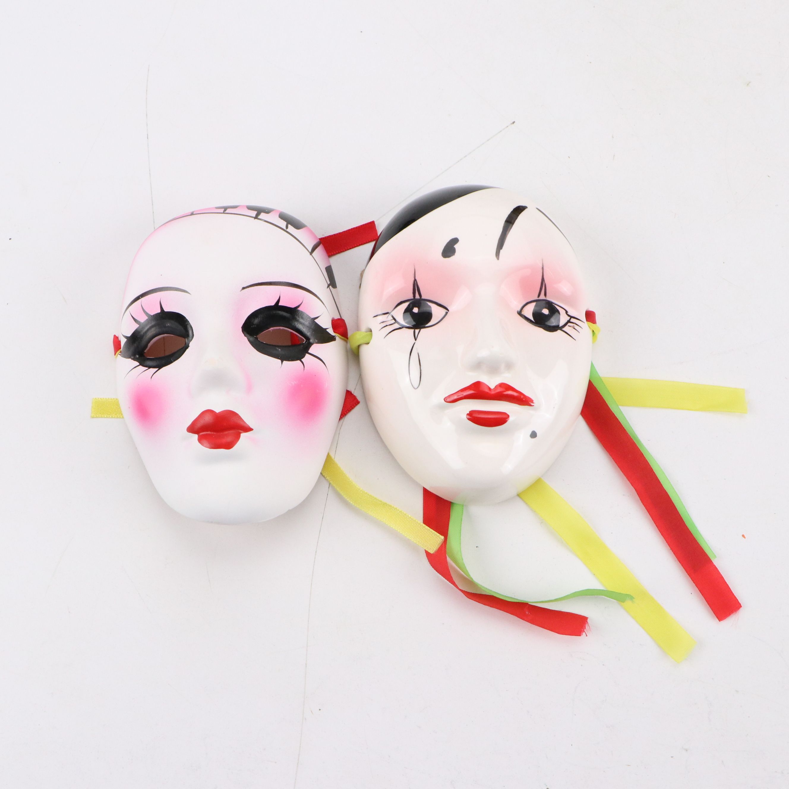 "Pierrot Occur!" Glass Figurine, Carlton Cards Ceramic Mug, and More Clown Décor