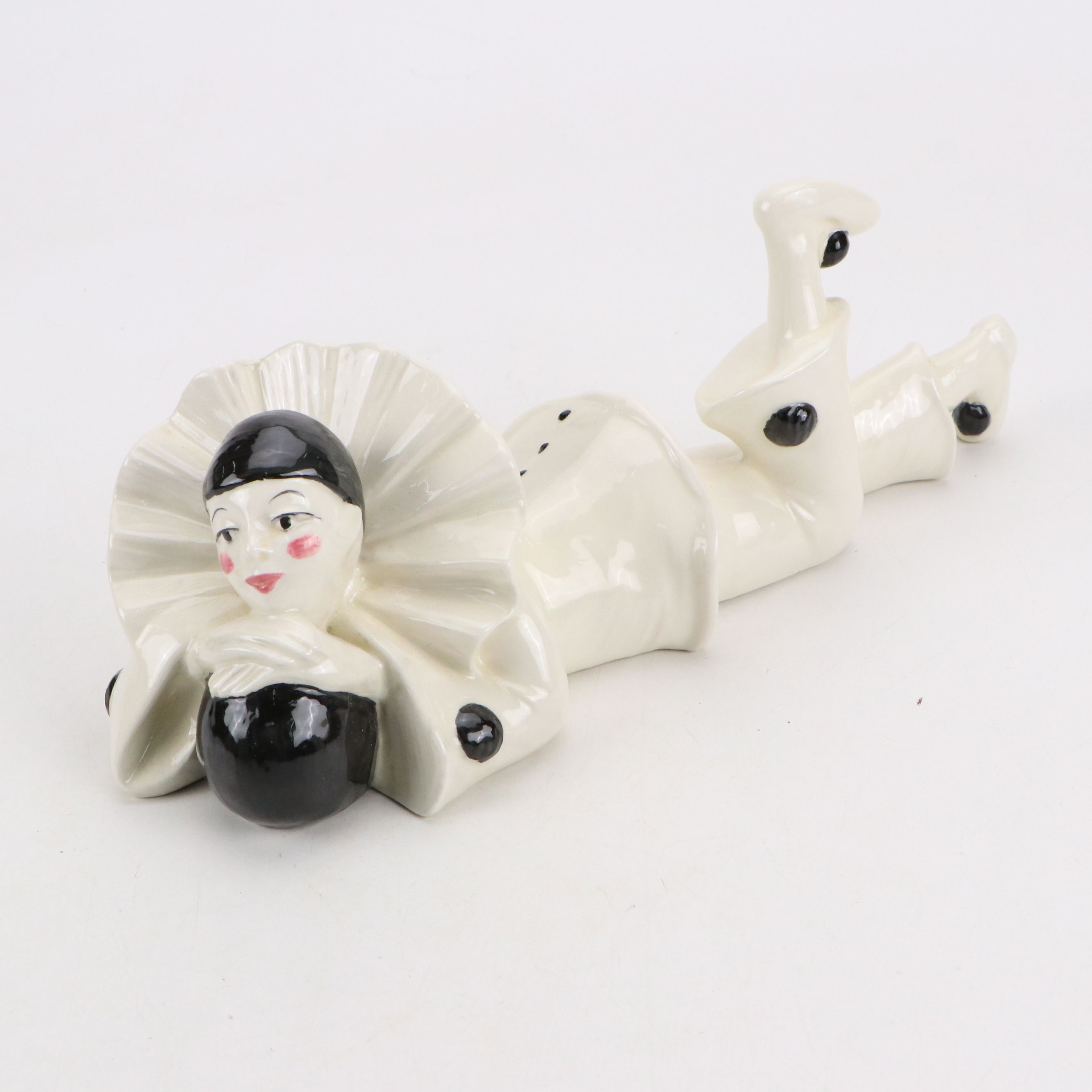 "Pierrot Occur!" Glass Figurine, Carlton Cards Ceramic Mug, and More Clown Décor
