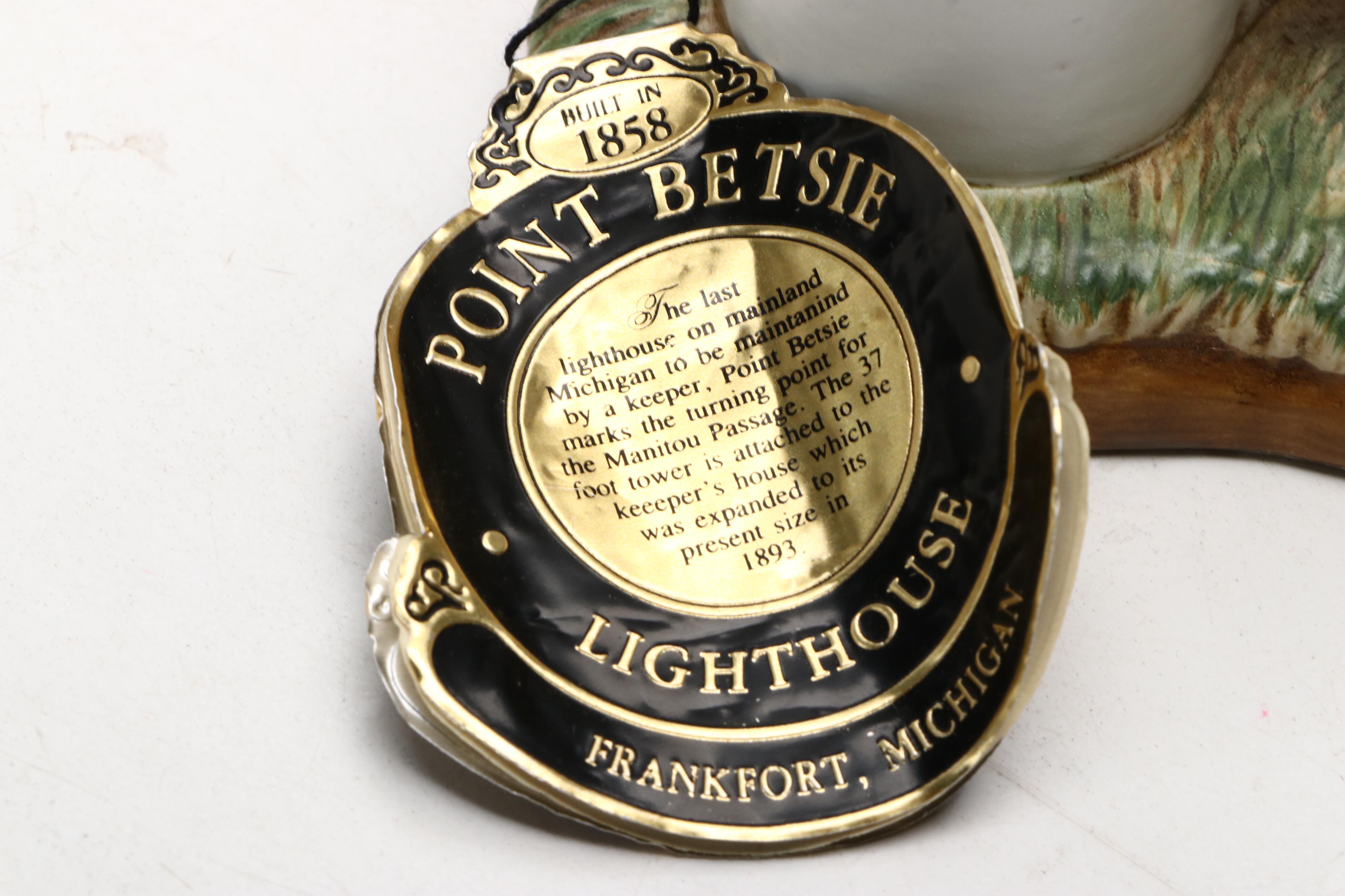 Lefton Historical Lighthouse Collection China Illuminated Figures