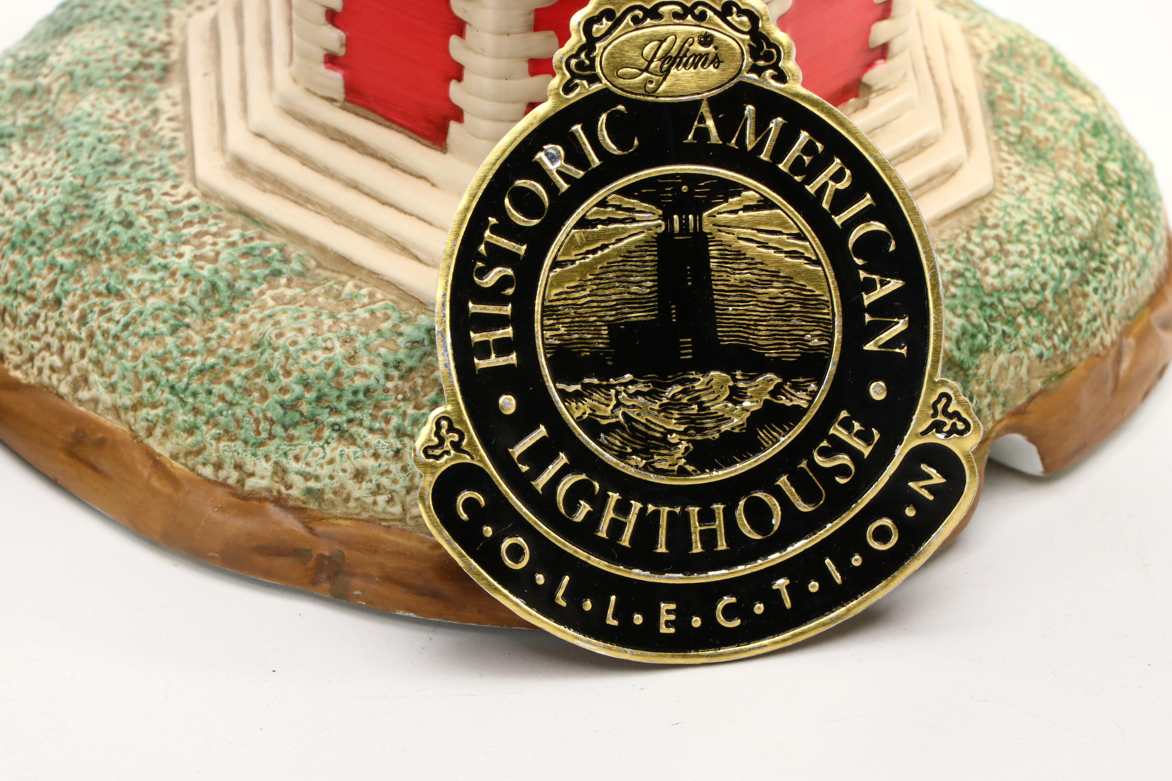 Lefton Historical Lighthouse Collection China Illuminated Figures