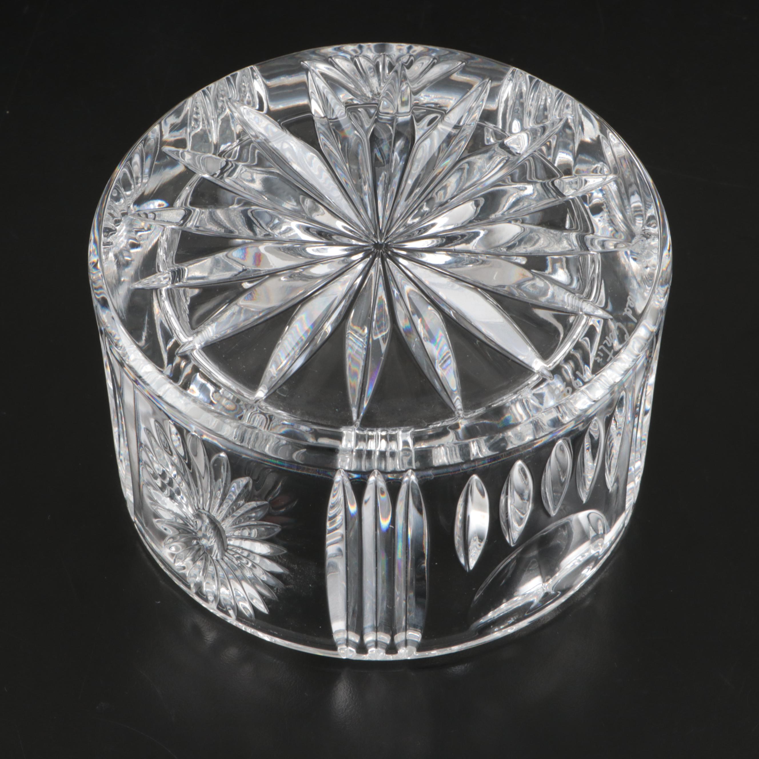 Fred Curtis for Waterford Crystal "Millennium" Champagne Bottle Coaster