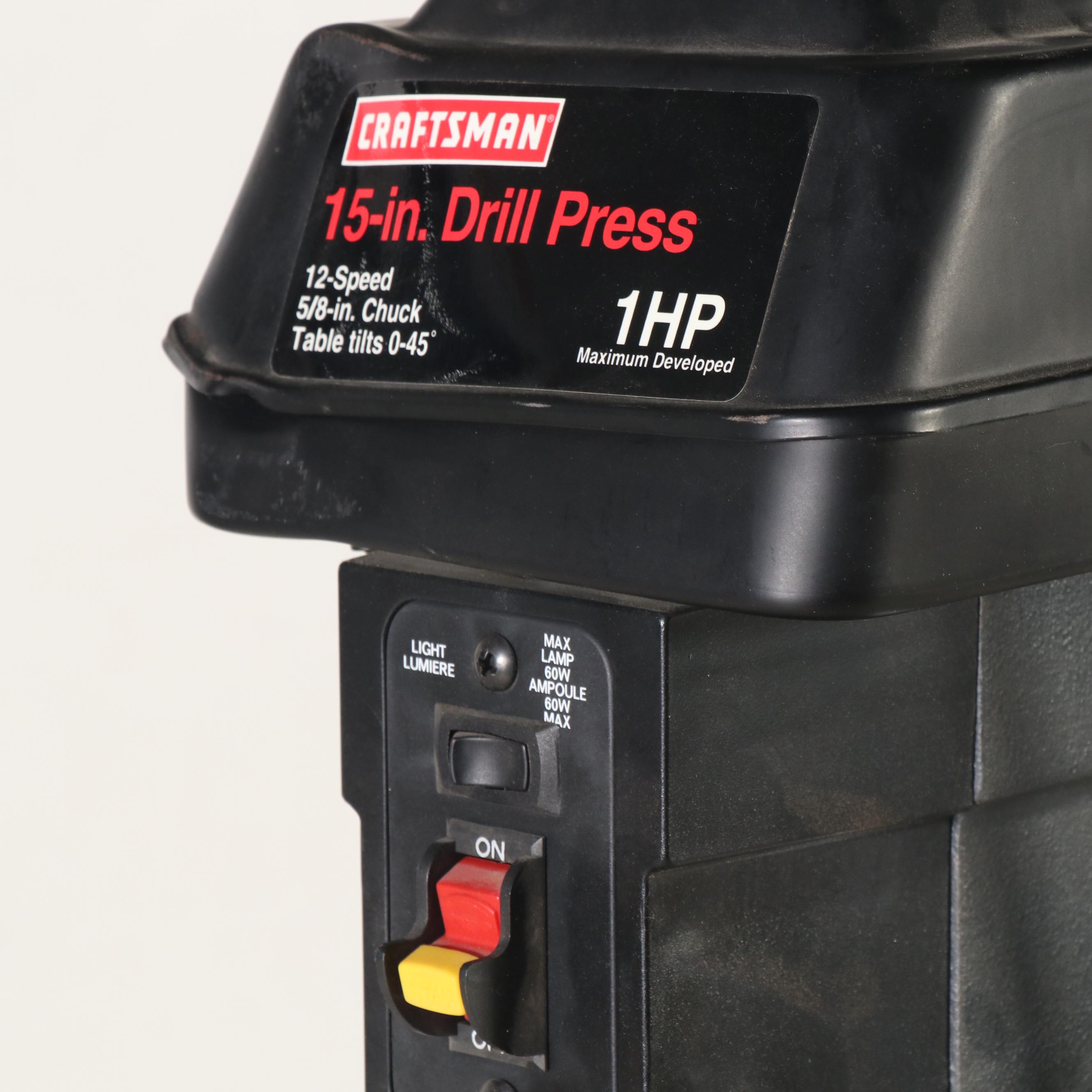 Craftsman 15" Standing Drill Press