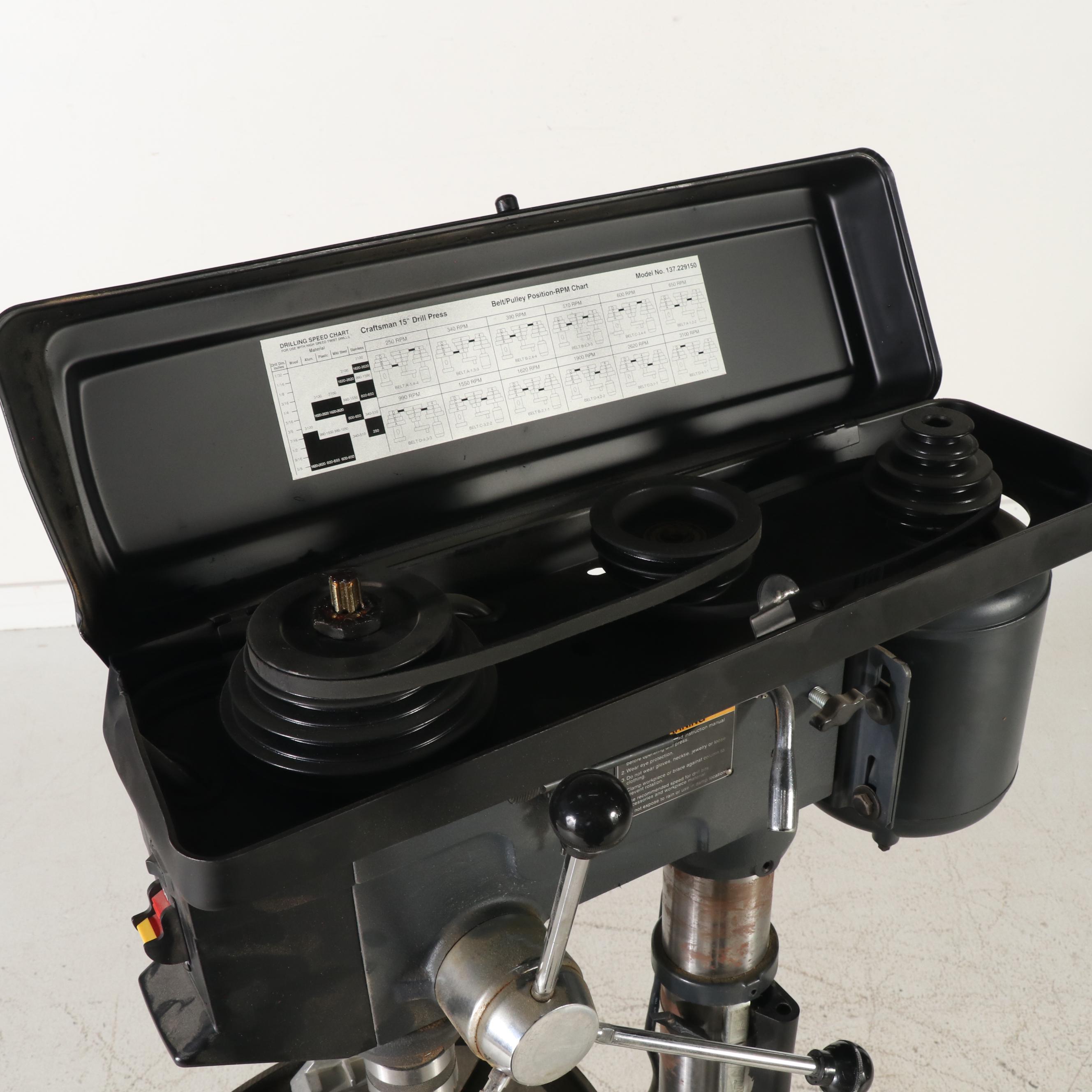 Craftsman 15" Standing Drill Press