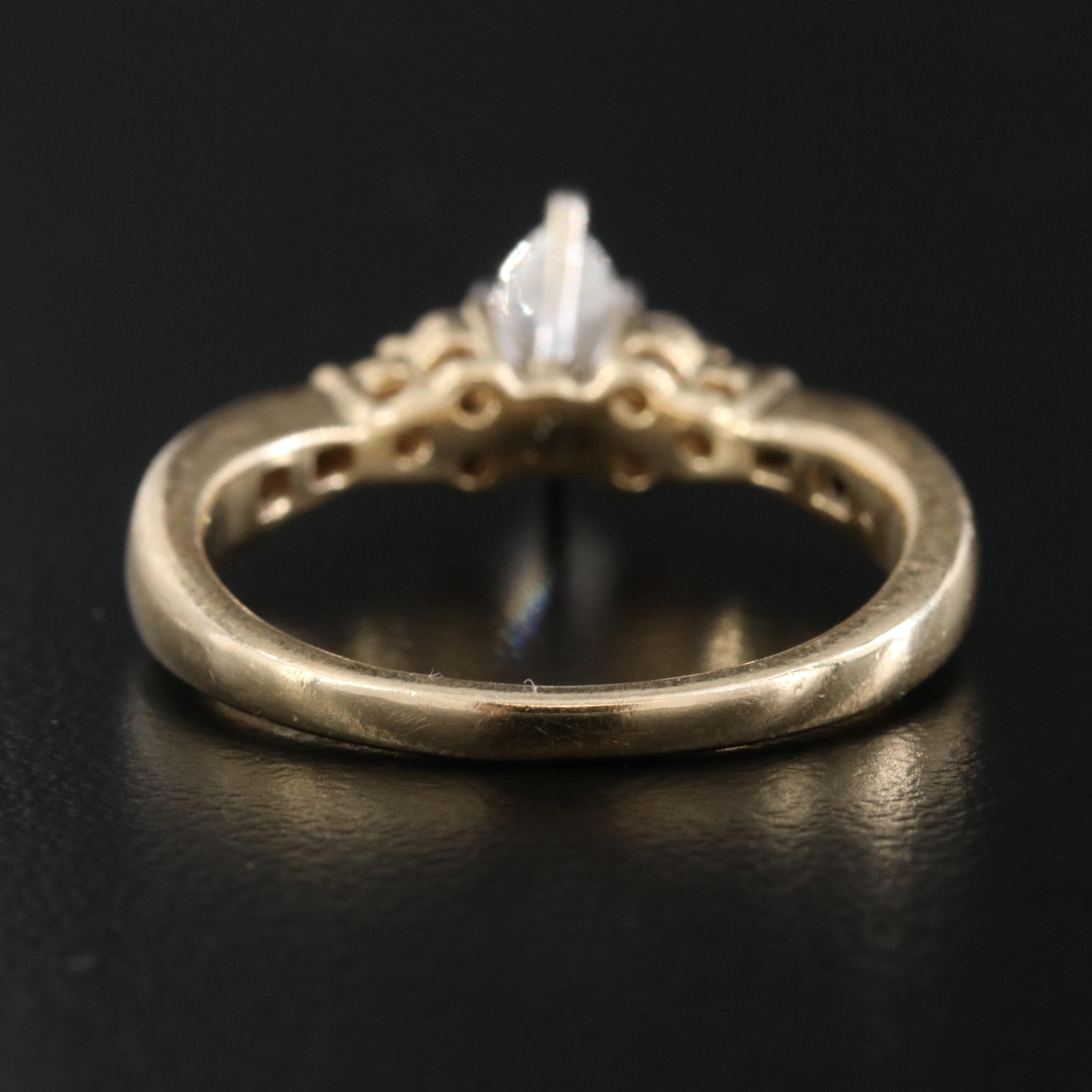 14K 0.56 CTW Diamond Ring