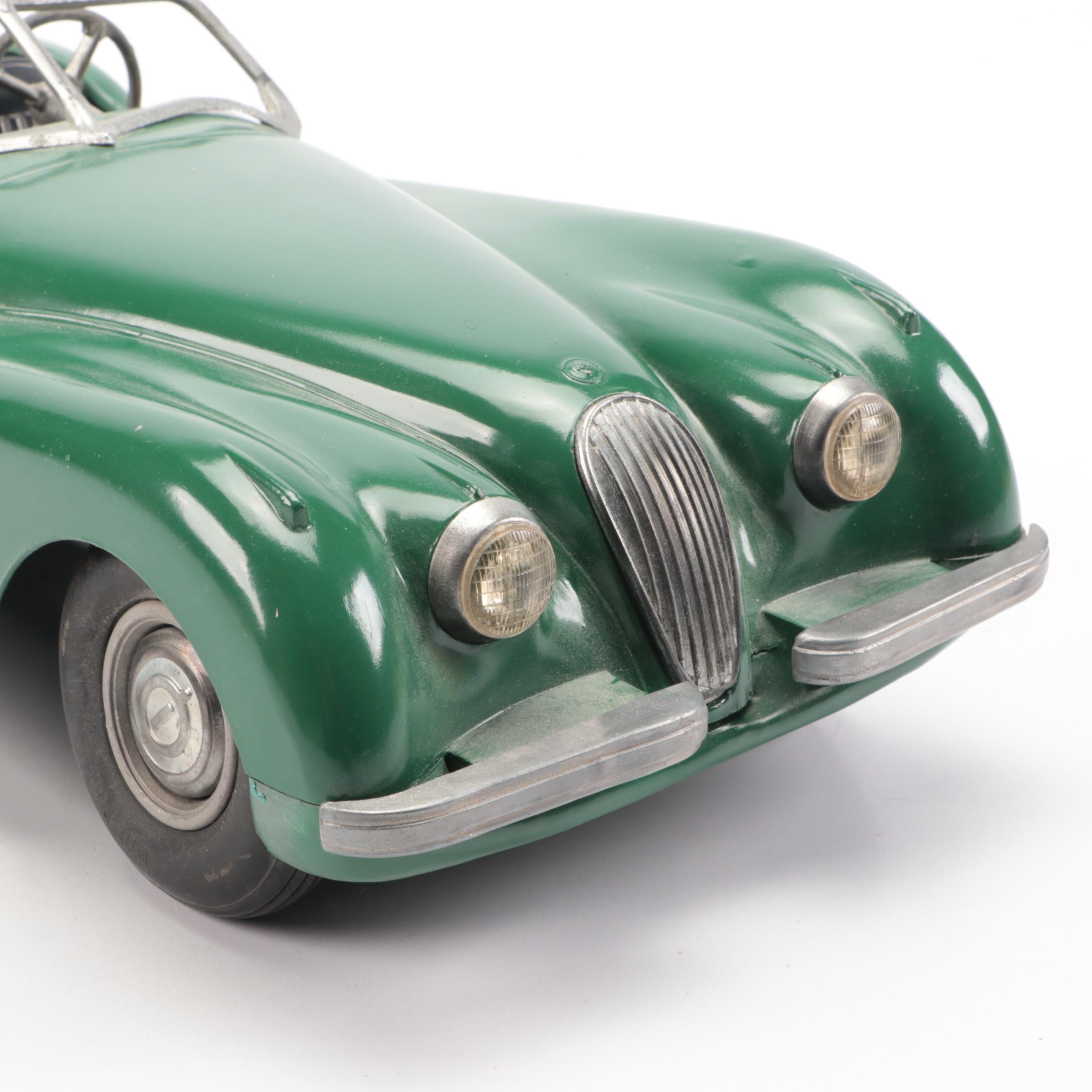 Doepke Model Toys Jaguar XK120 Roadster Steel Diecast Toy Car