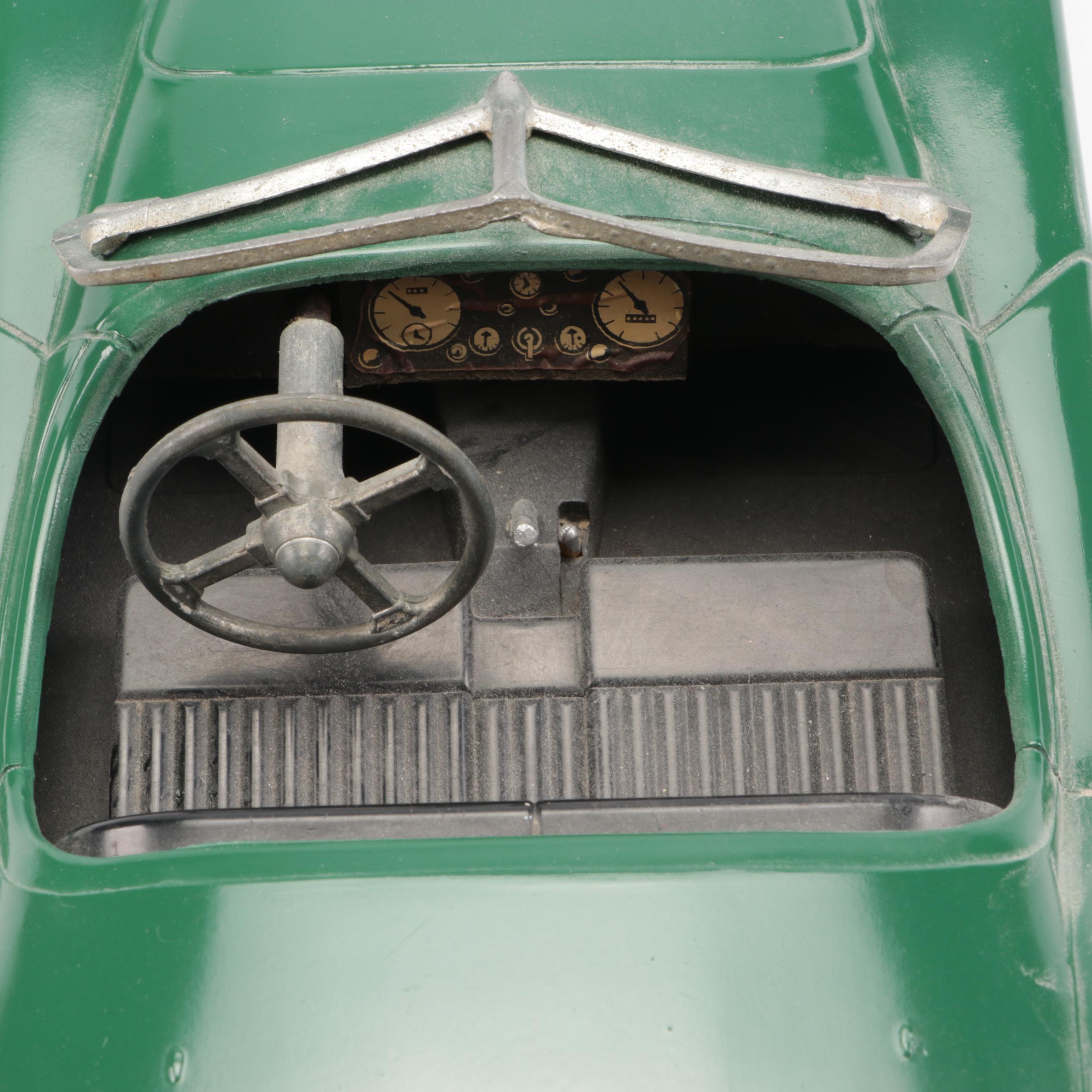 Doepke Model Toys Jaguar XK120 Roadster Steel Diecast Toy Car