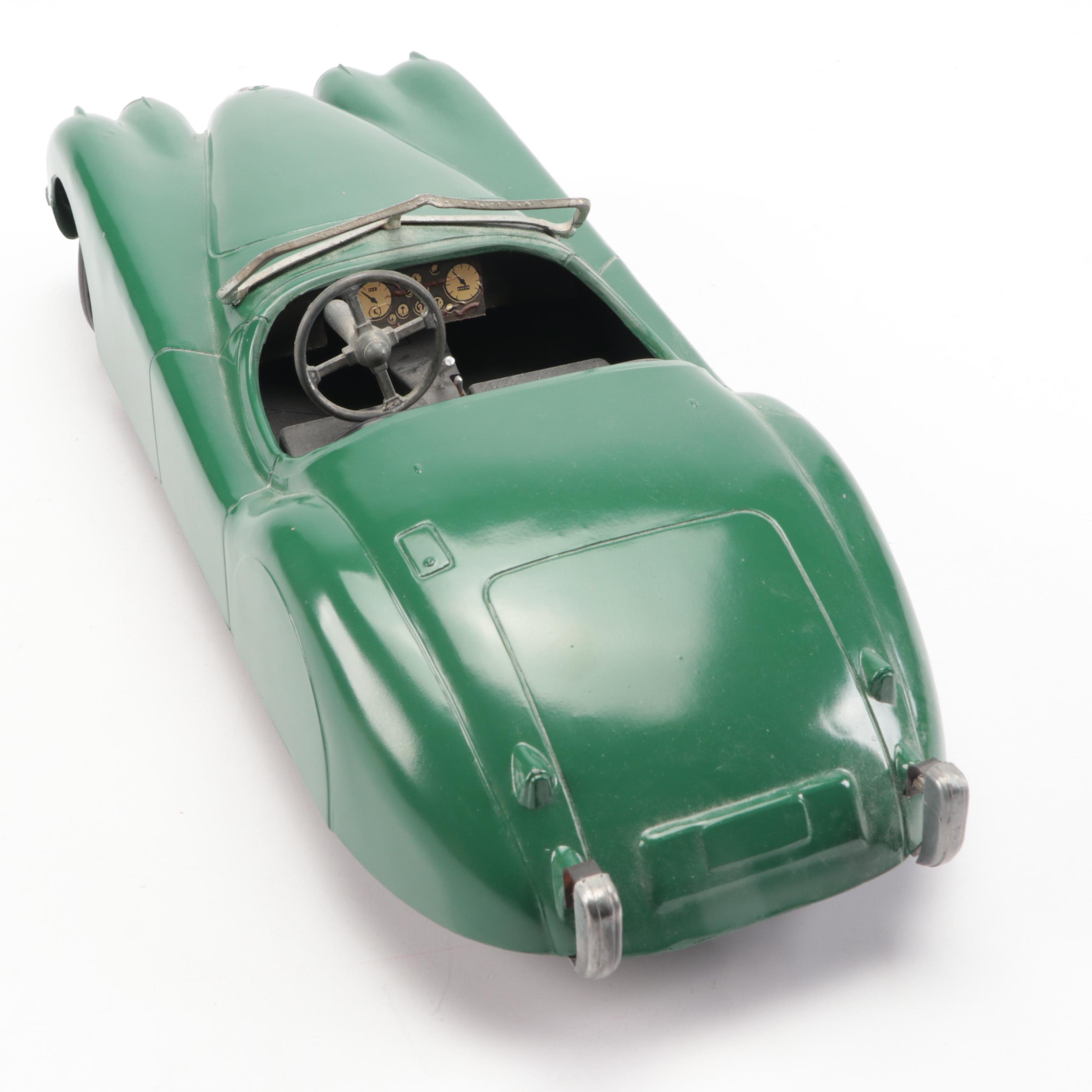 Doepke Model Toys Jaguar XK120 Roadster Steel Diecast Toy Car