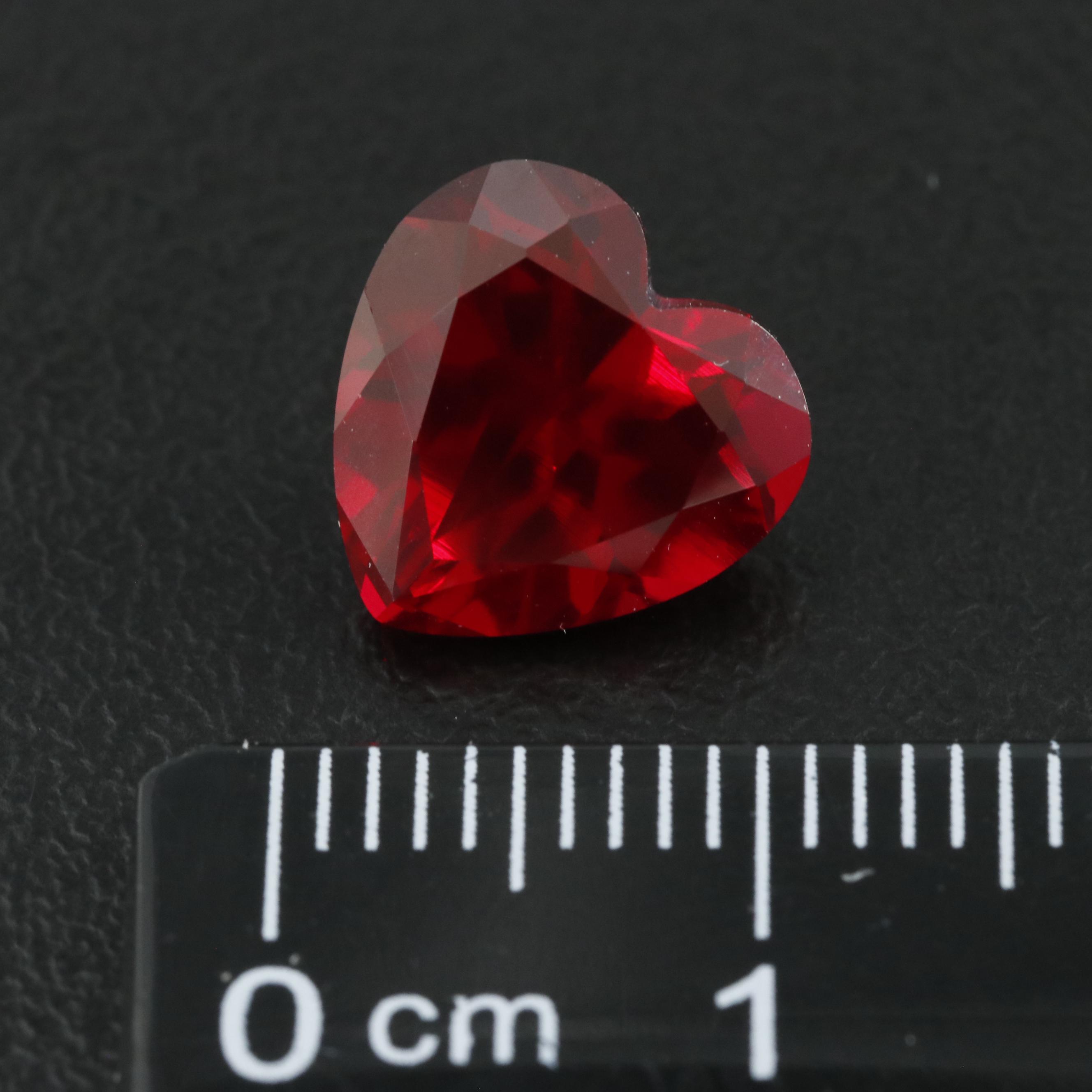 Loose 4.56 CT Lab Grown Ruby