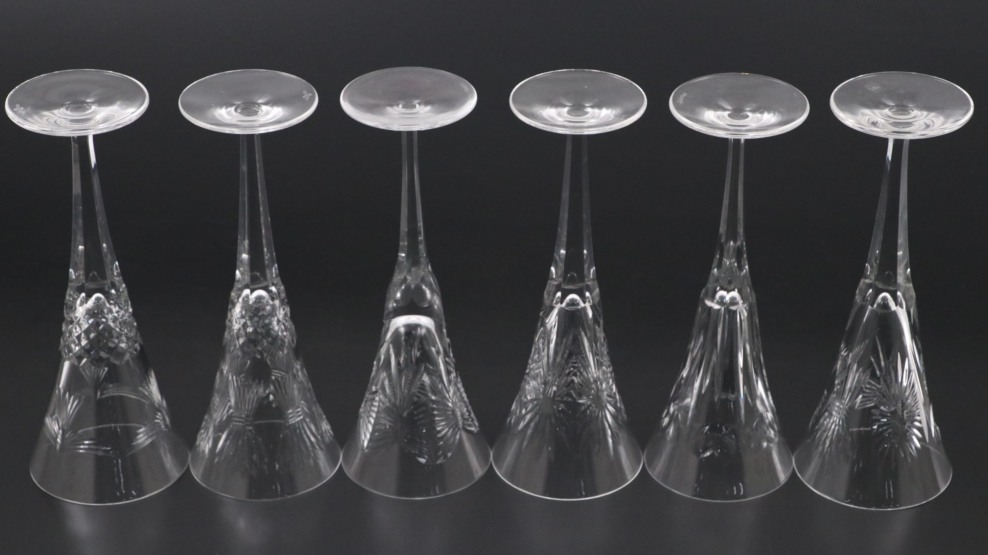 Waterford "Millennium" Crystal Champagne Flutes