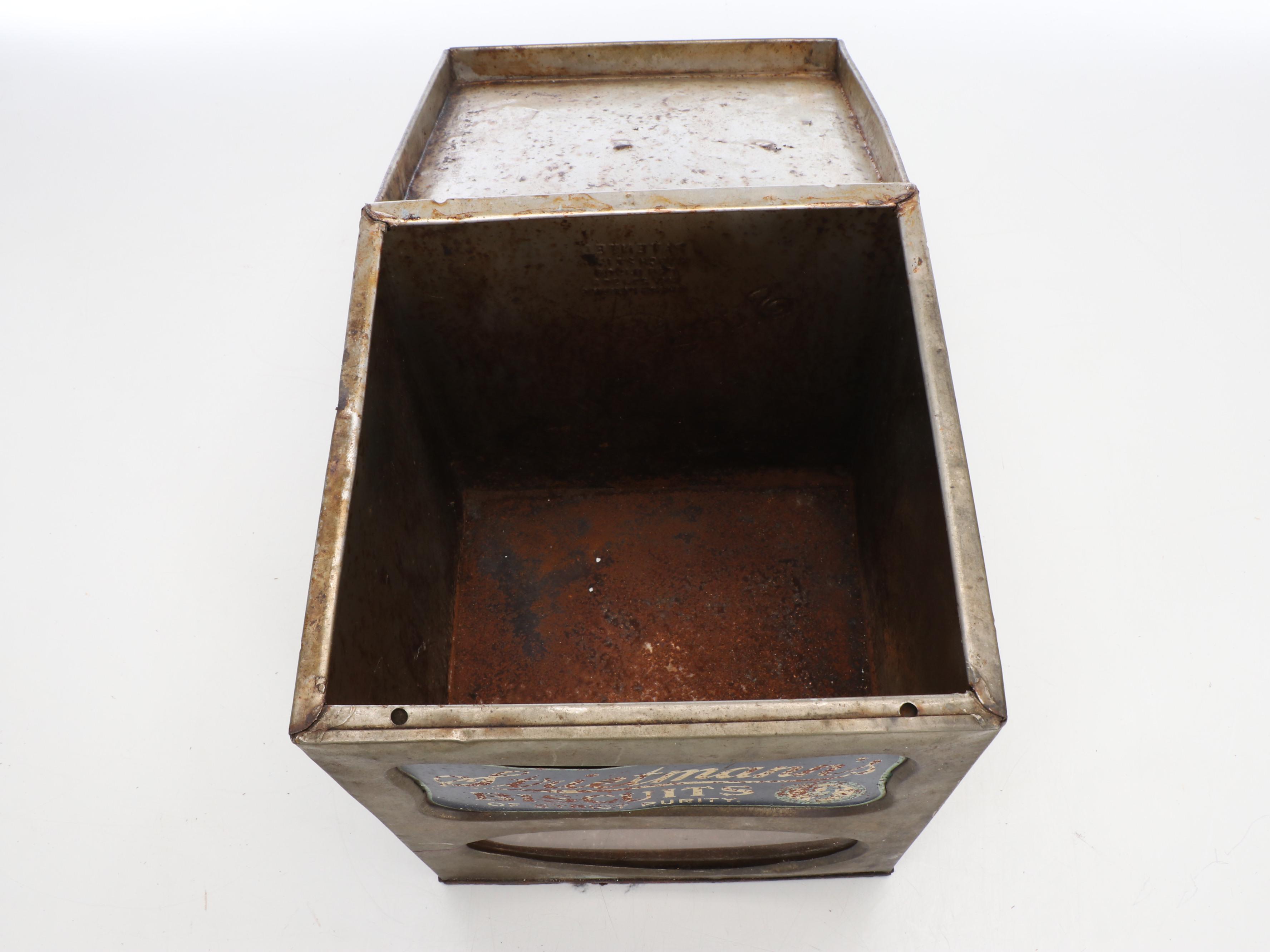 Streitmann's Biscuit Metal Tin, Early 20th Century