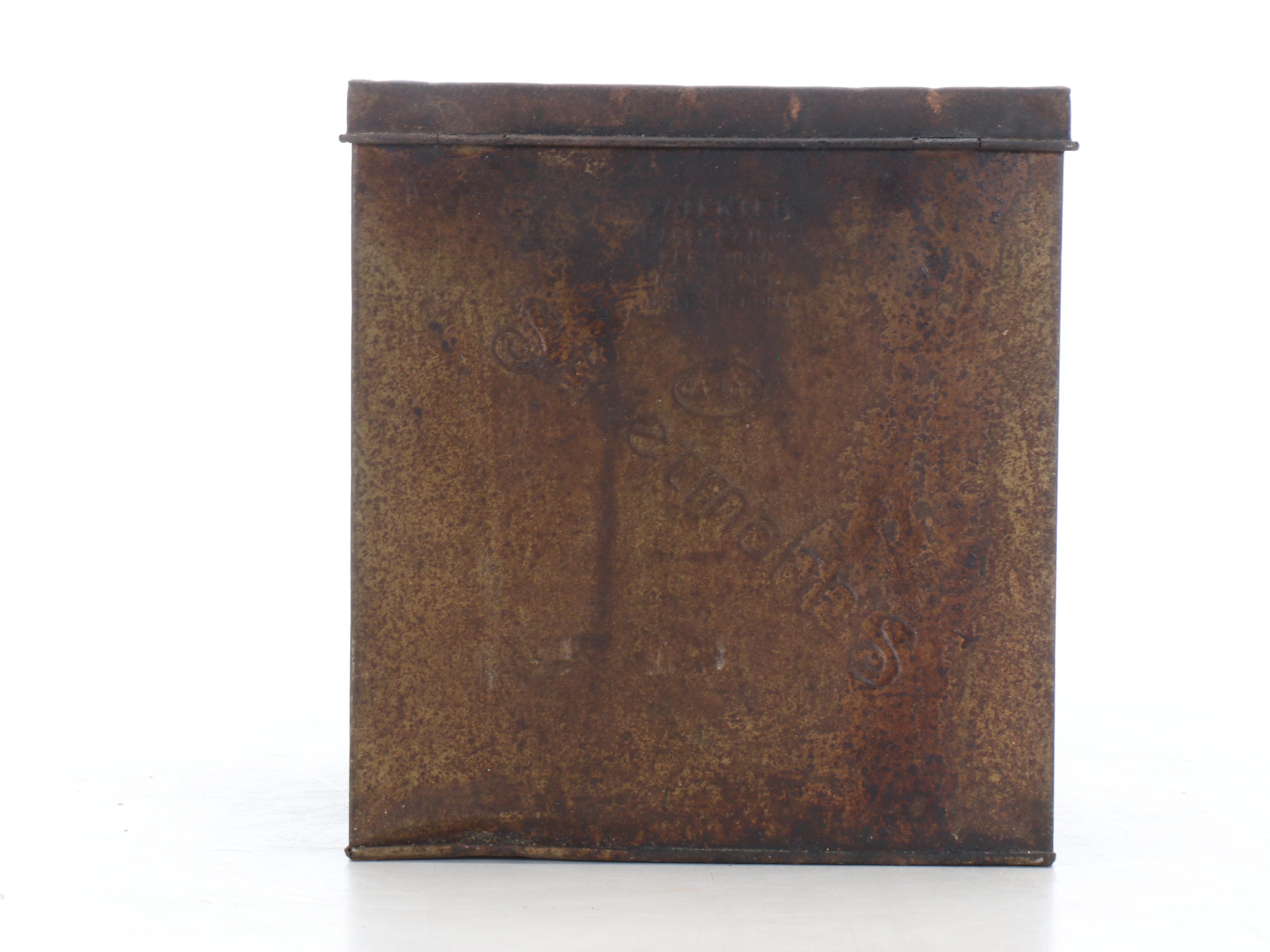 Streitmann's Biscuit Metal Tin, Early 20th Century