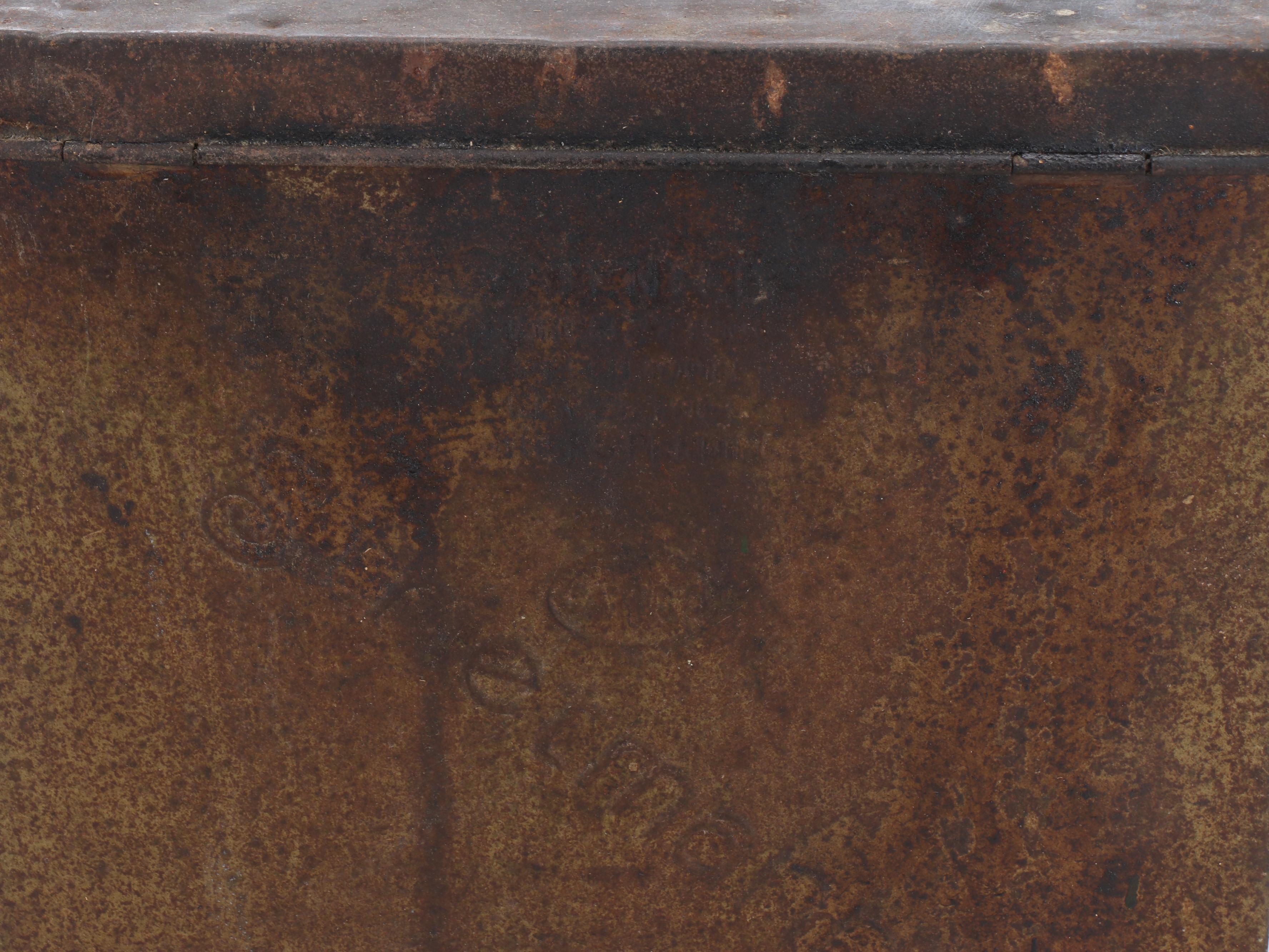 Streitmann's Biscuit Metal Tin, Early 20th Century