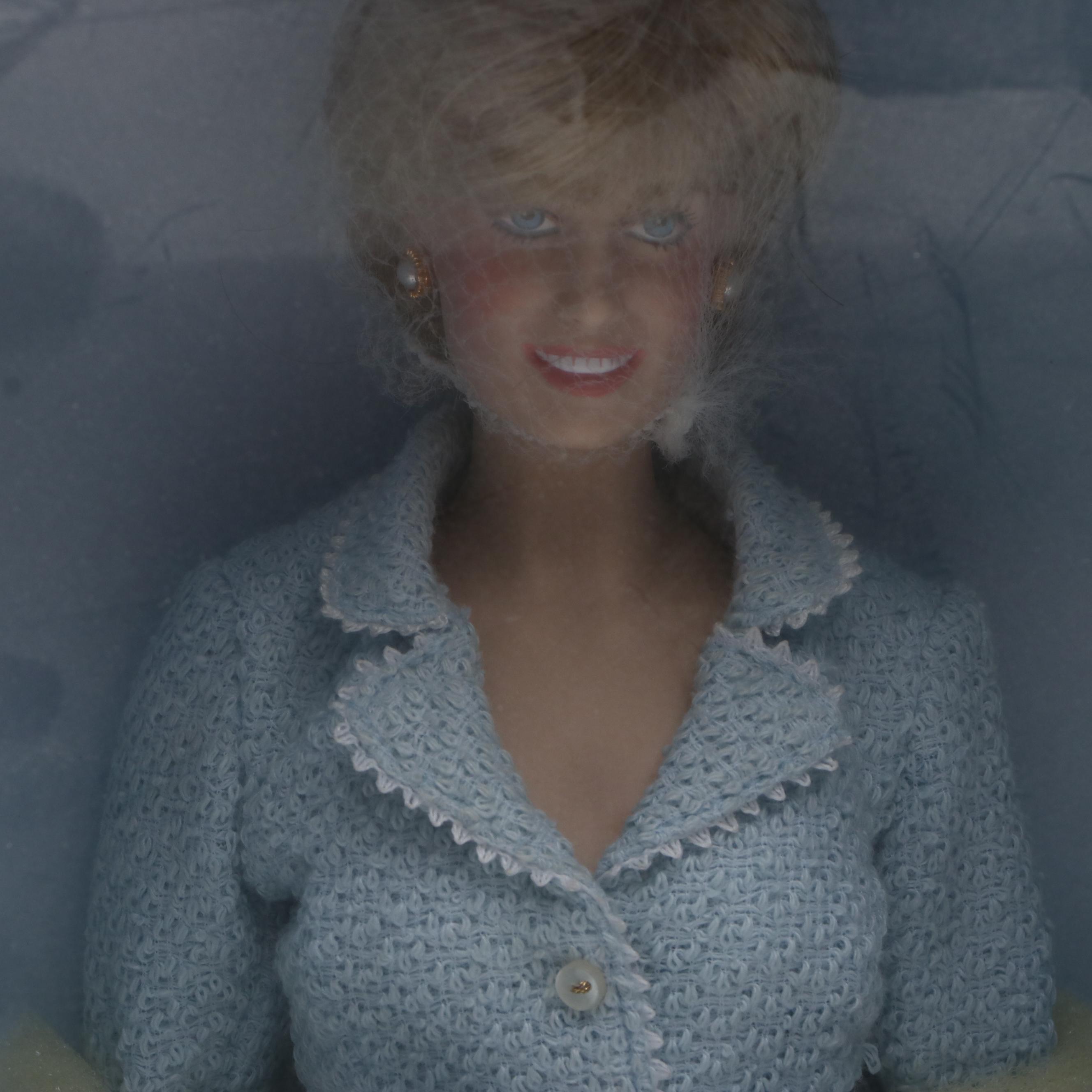 The Franklin Mint Princess Diana and Jackie Kennedy Portrait Dolls