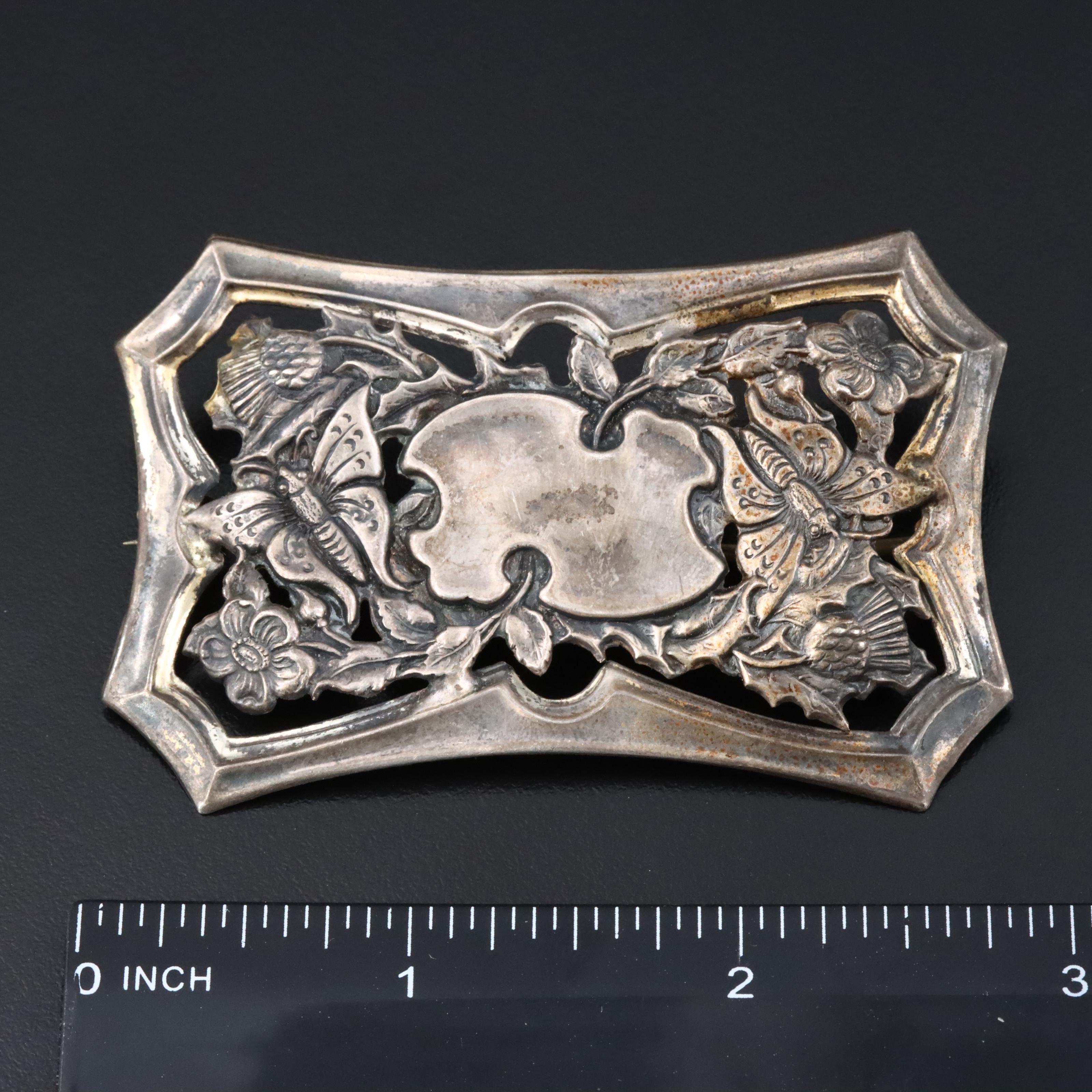 Sterling Jewelry Including Stuart Nye, Pearl Set with Antique Sash Pin