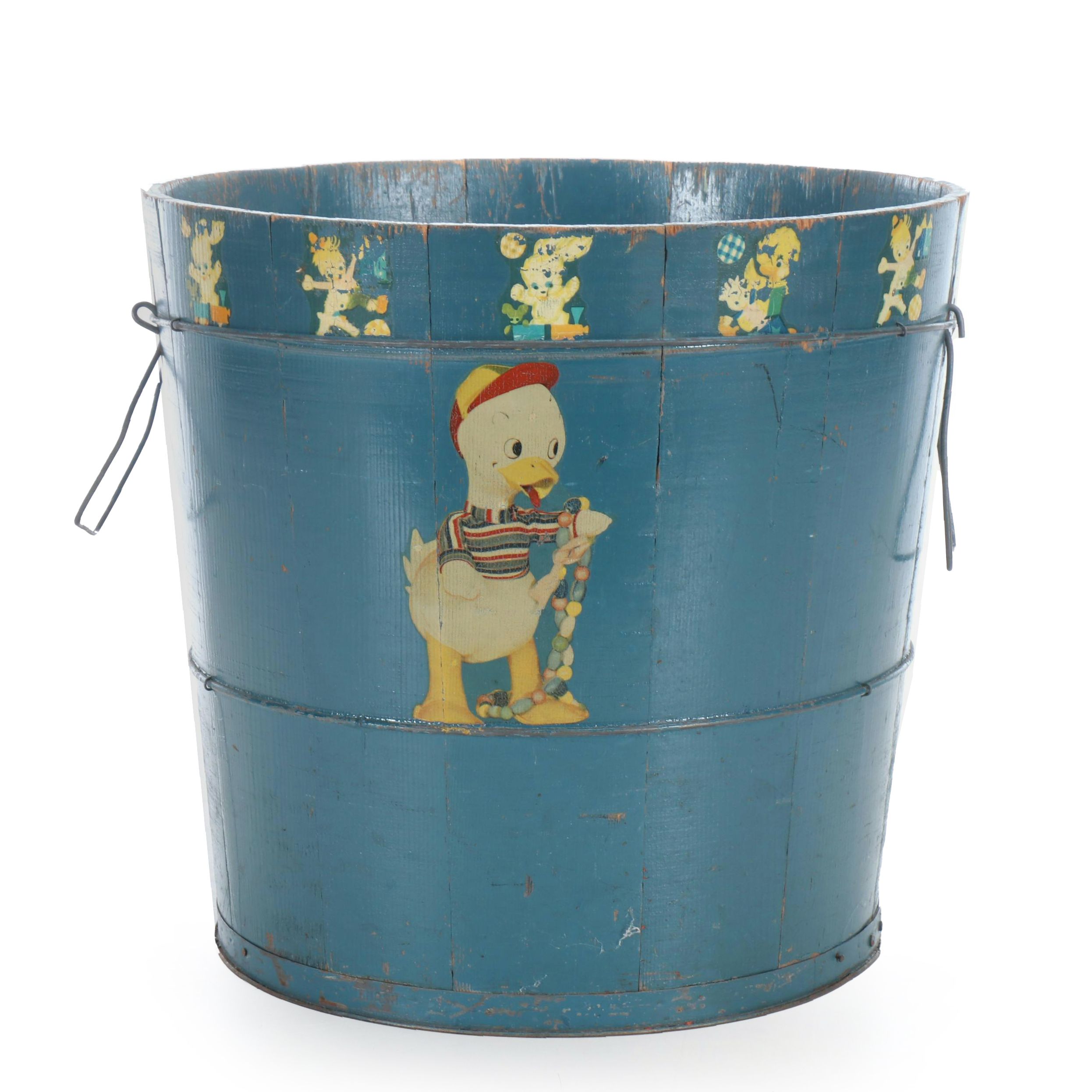 Wooden Duck Bucket
